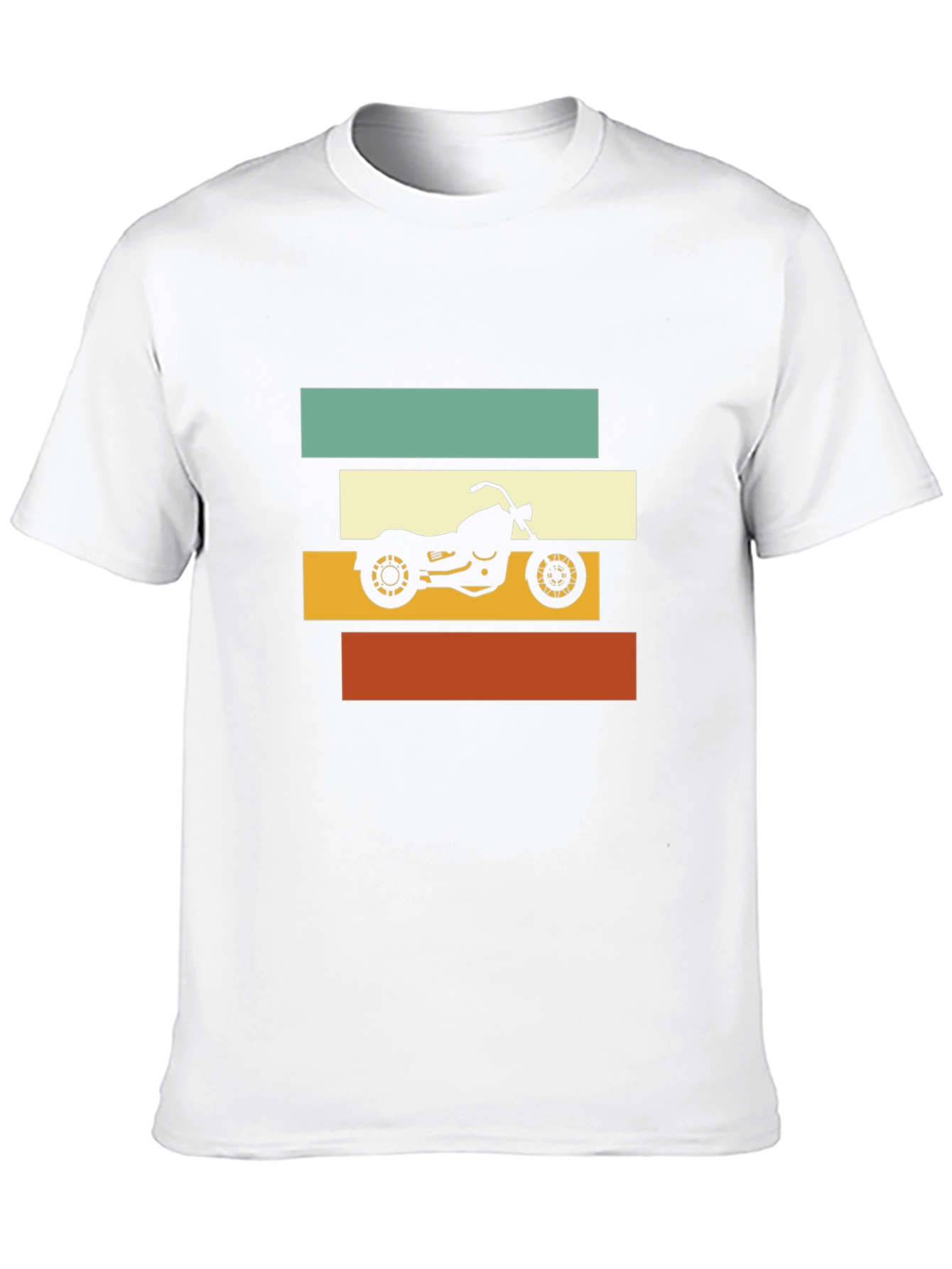 Black Retro Motorcycle Graphic Tee view 10