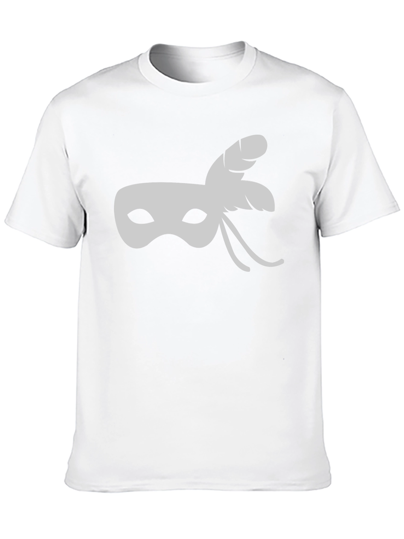 Black Masquerade Mask T-Shirt - Stylish & Unique view 10