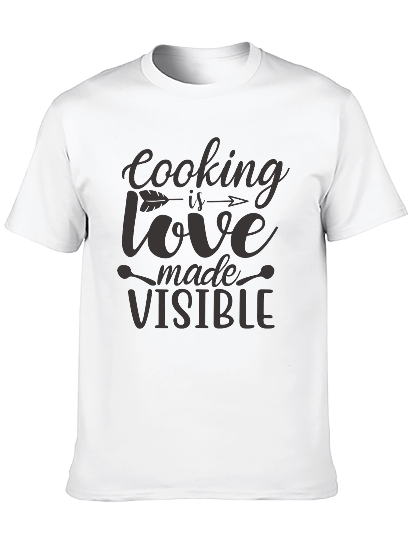Black Cooking is Love Made Visible Black T-Shirt view 10