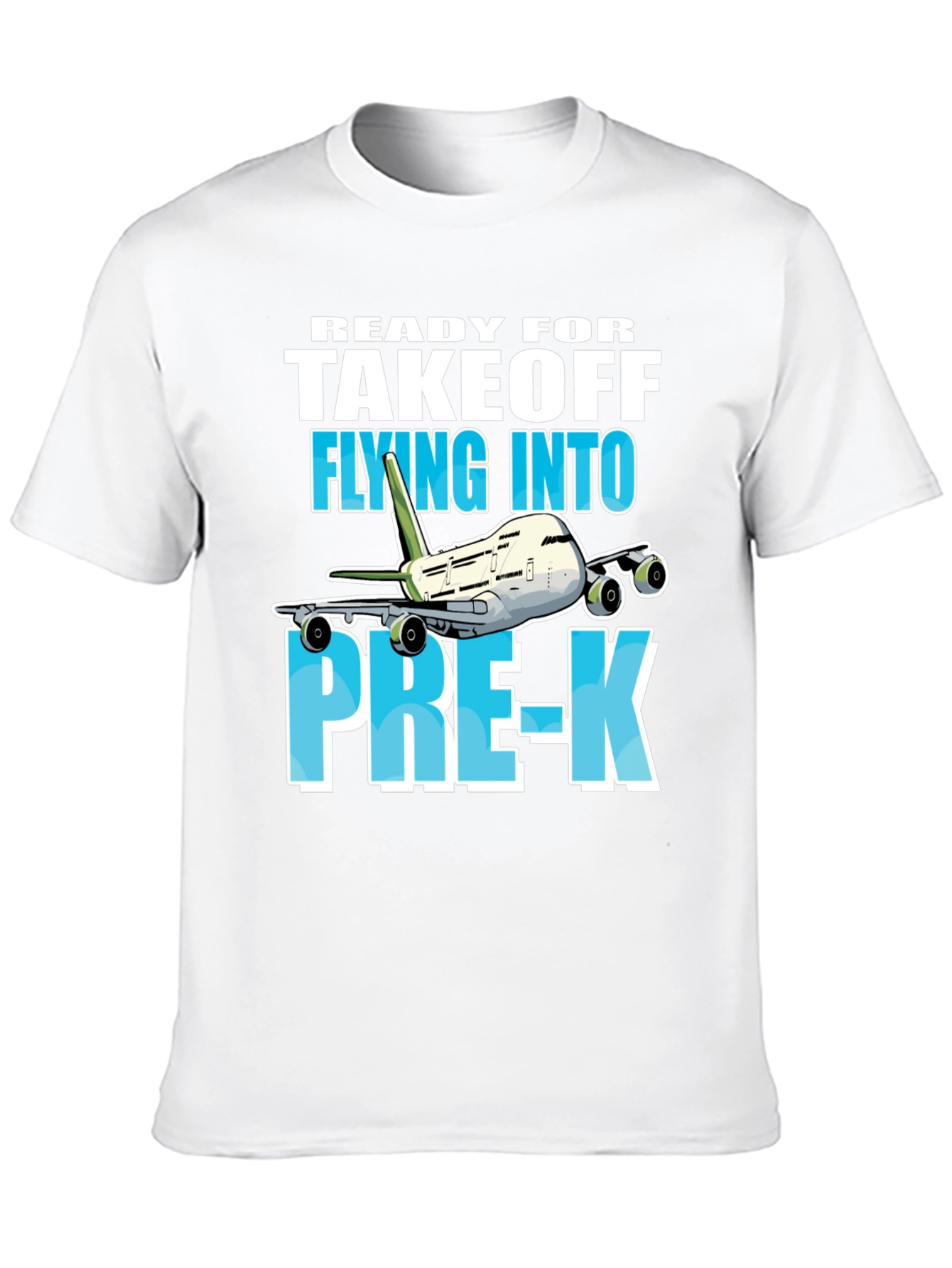 Black Ready for Takeoff Pre-K T-Shirt view 10