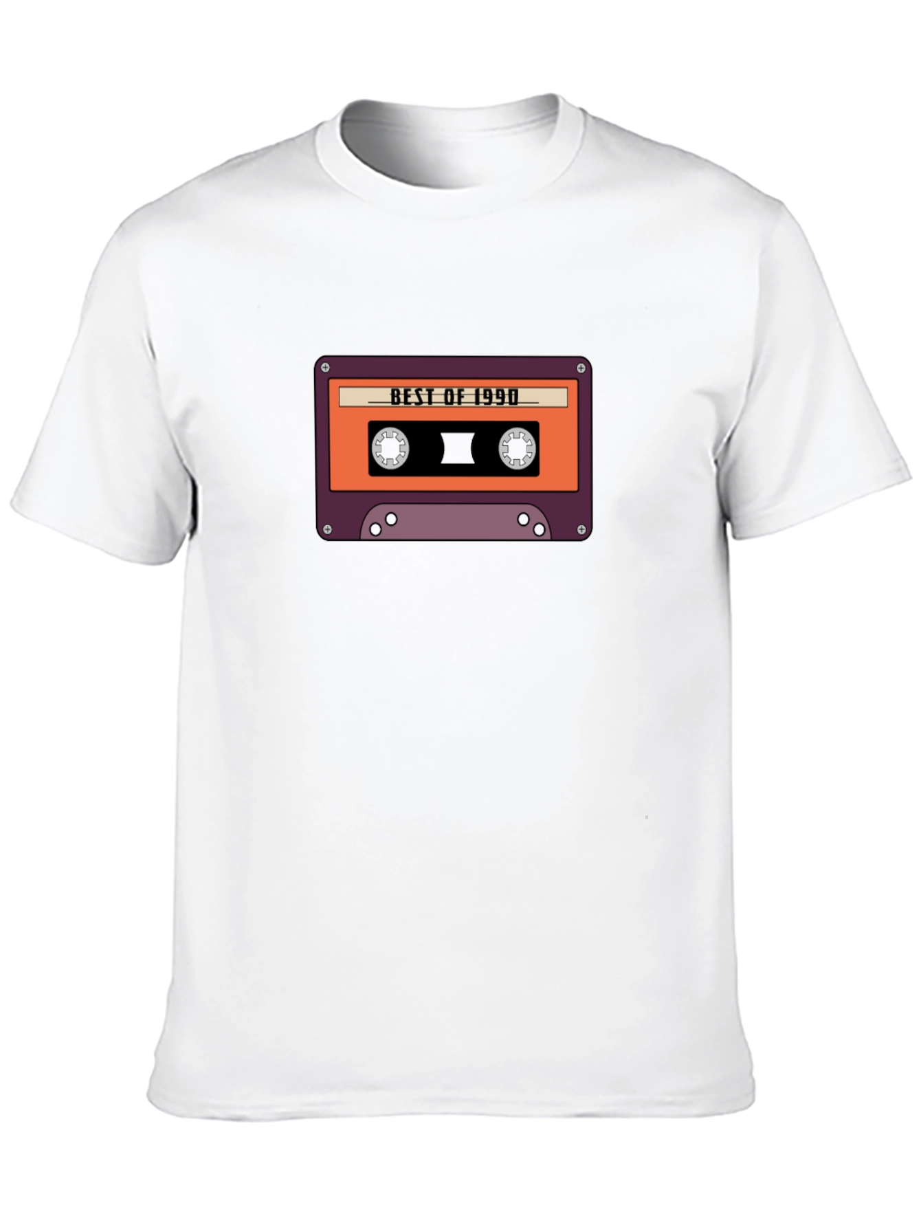 Black Retro Best of 1990 Cassette Tape Graphic Tee view 10
