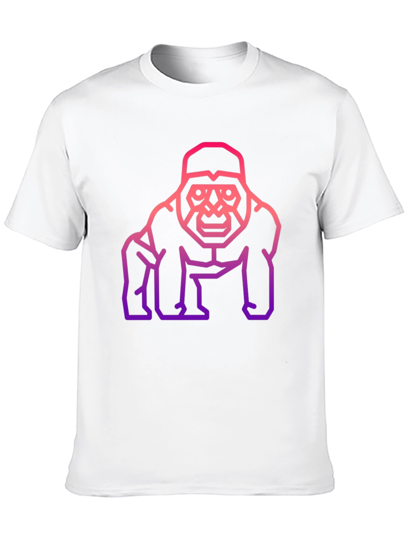 Black Gorilla Graphic Tee - Modern Streetwear view 10