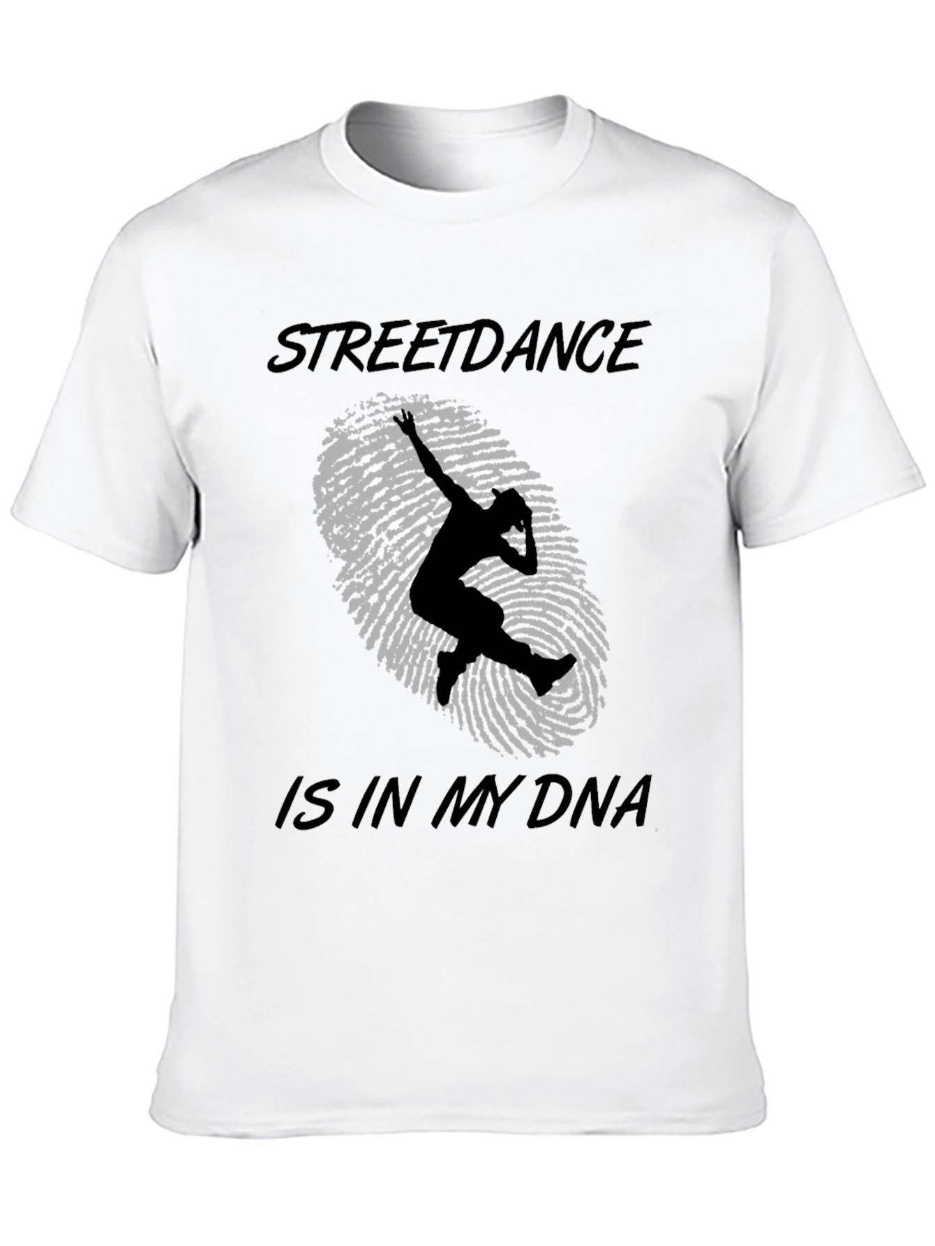 Black Streetdance DNA Graphic T-Shirt view 10
