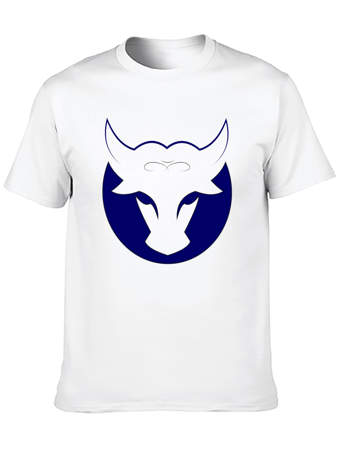 Black Bull Logo Tee - Mens Black Graphic T-Shirt view 10