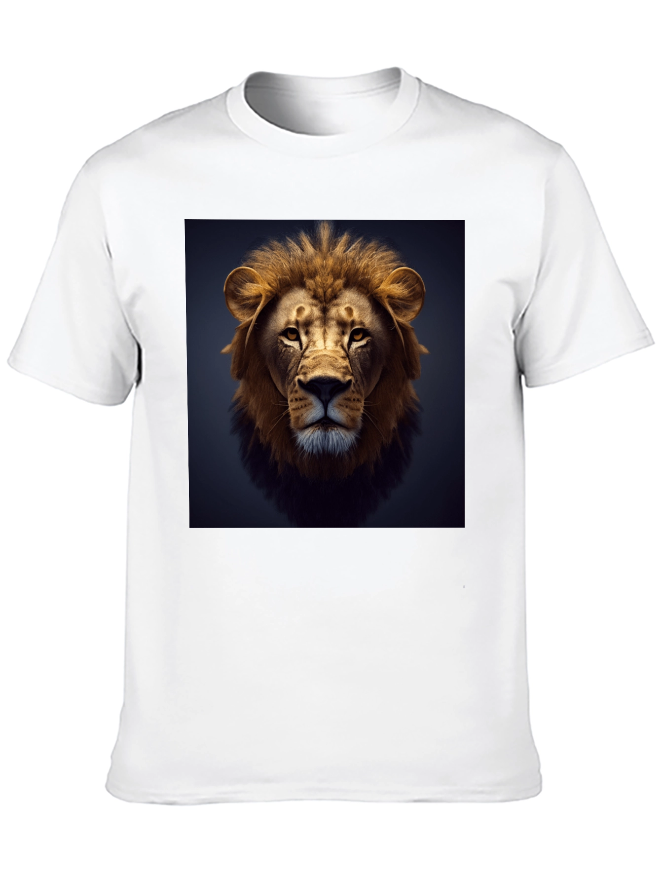 Black Lion Graphic Black T-Shirt view 10