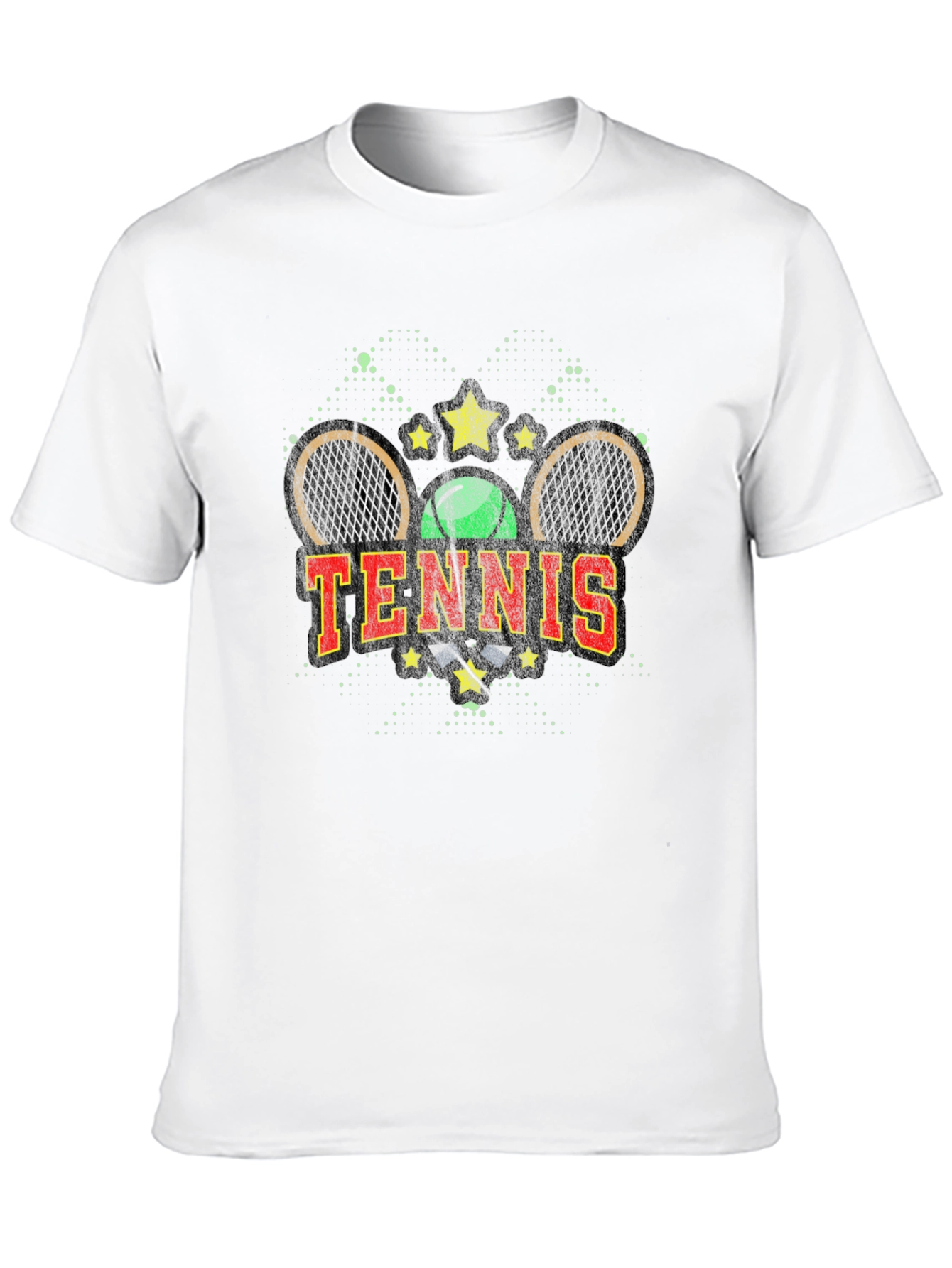 Black Tennis Graphic T-Shirt view 10