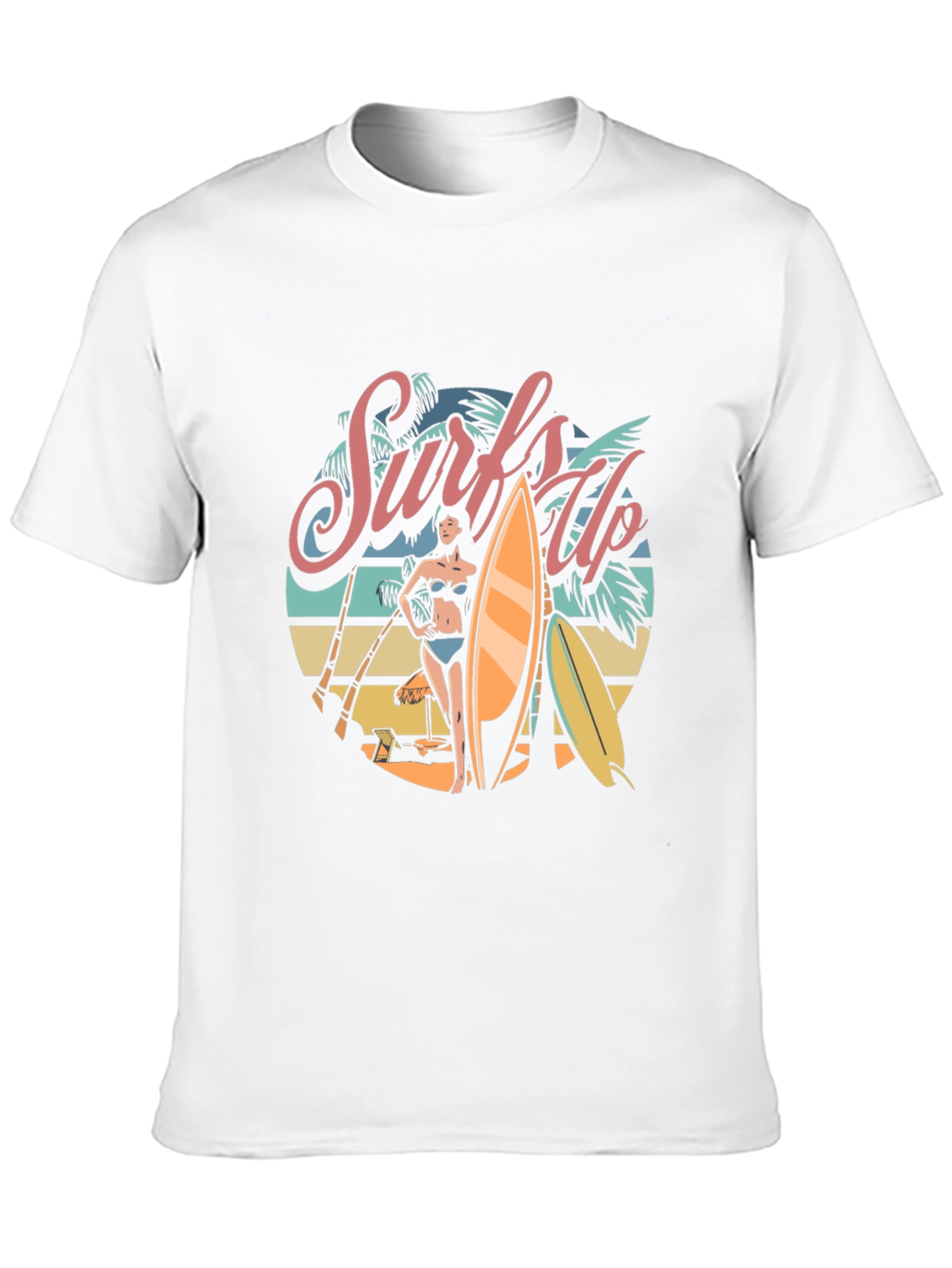 Black Surfs Up Graphic T-Shirt - Beach Vibes view 10