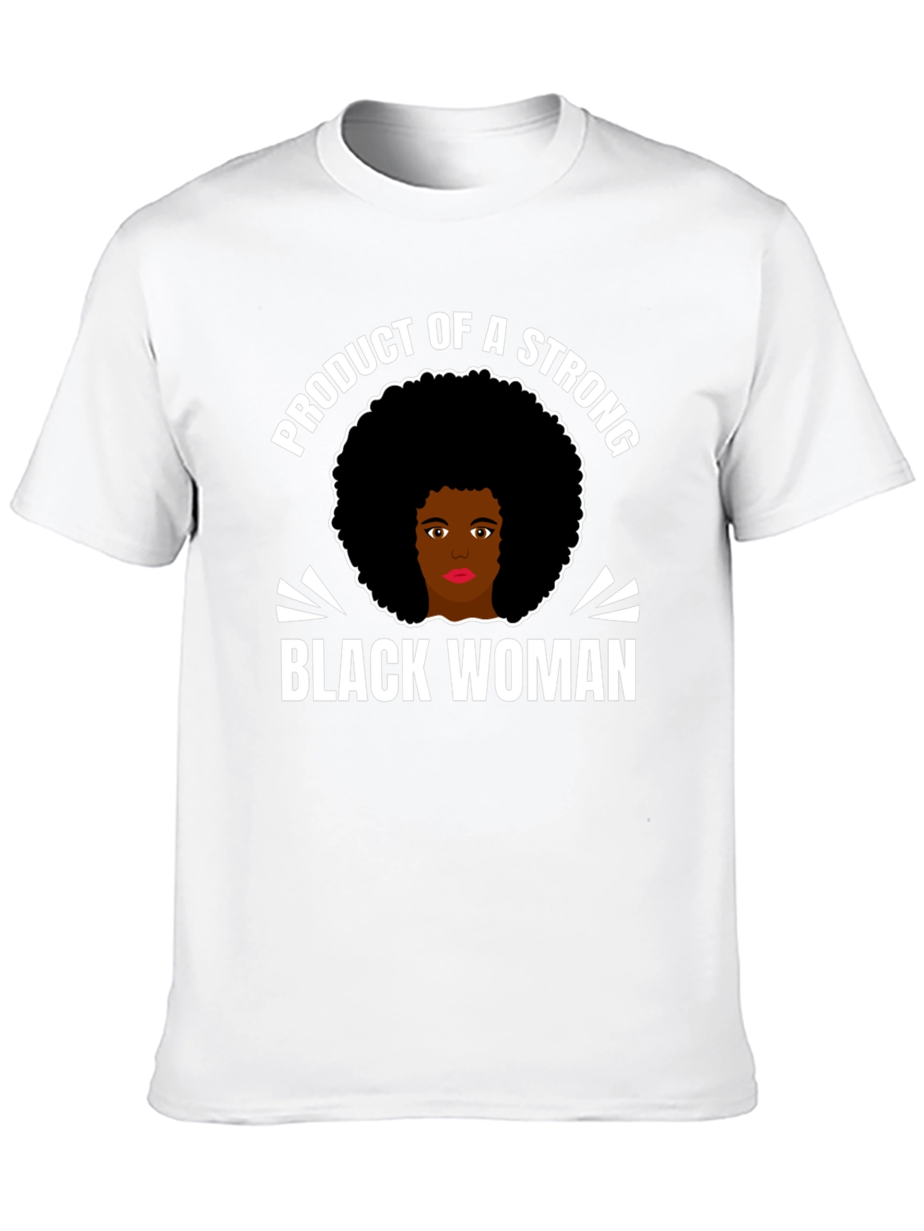 Black Strong Black Woman Graphic T-Shirt view 10