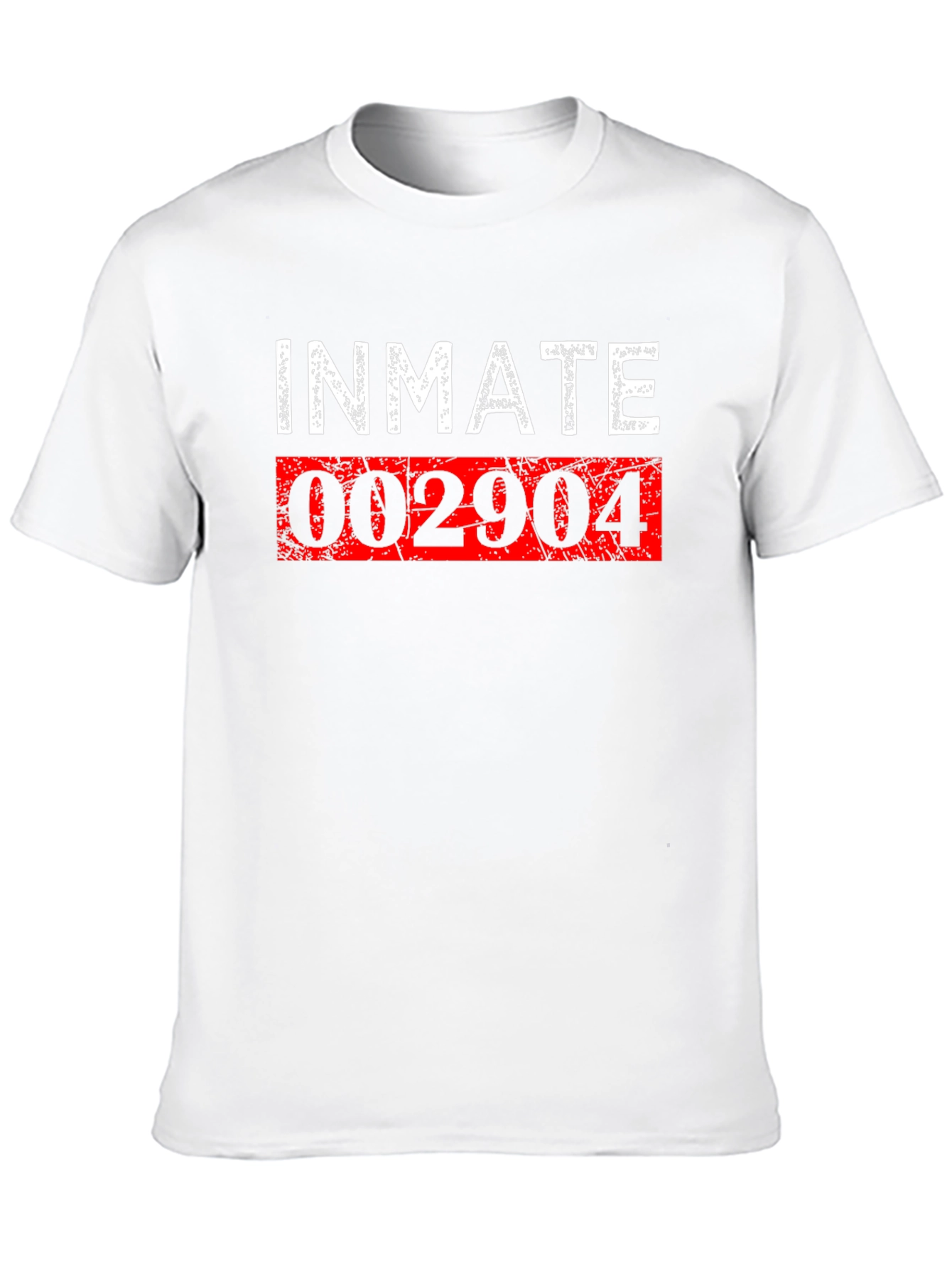 Black Inmate 002904 Graphic T-Shirt view 10
