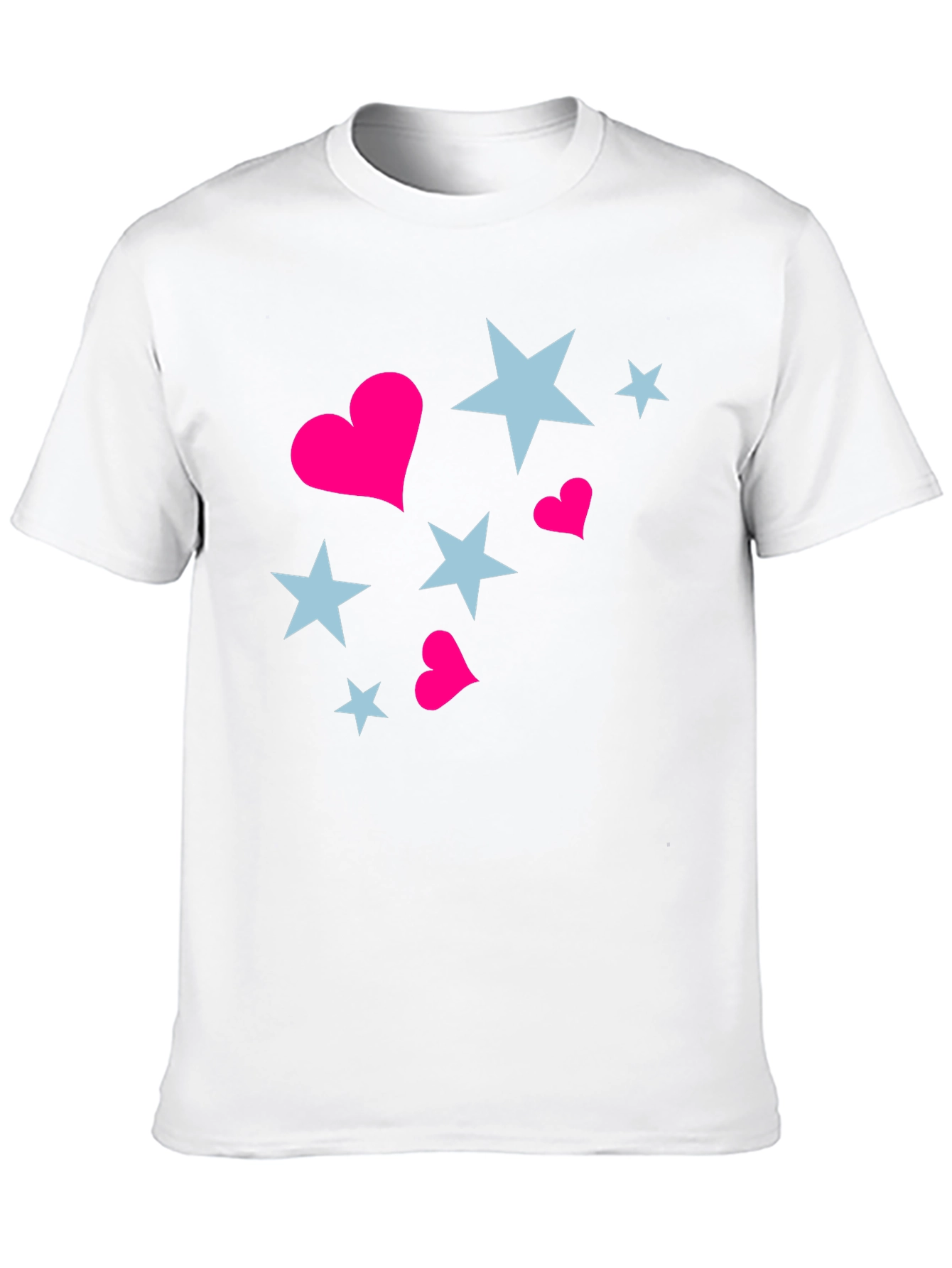 Black Stars & Hearts Black Tee view 10