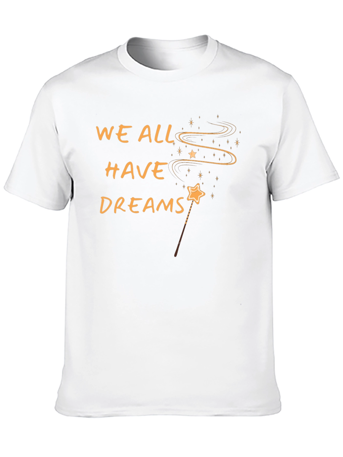 Black Dreamy Black Graphic Tee - We All Have Dreams view 10