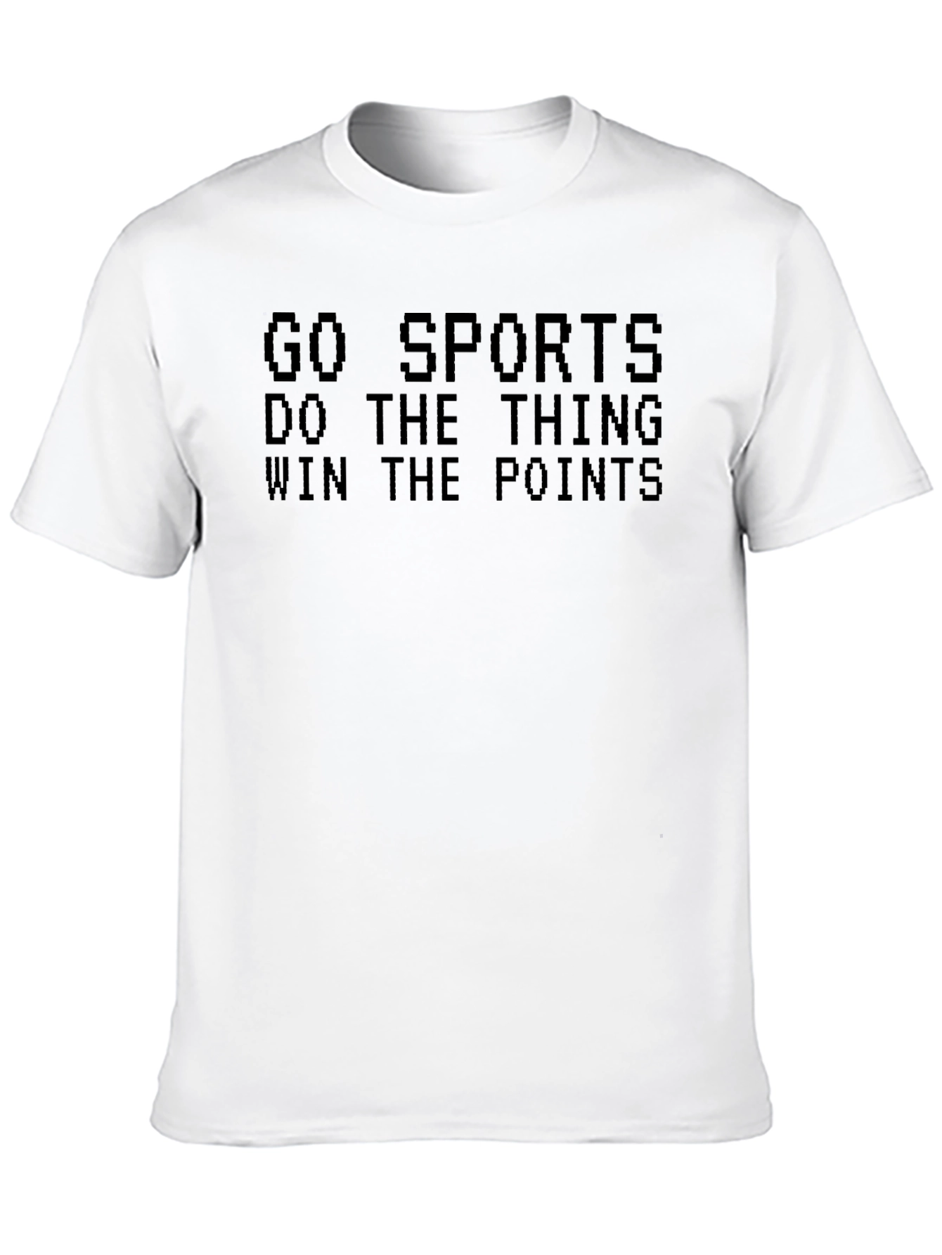 Black Go Sports T-Shirt - Do The Thing Win The Points Tee view 10