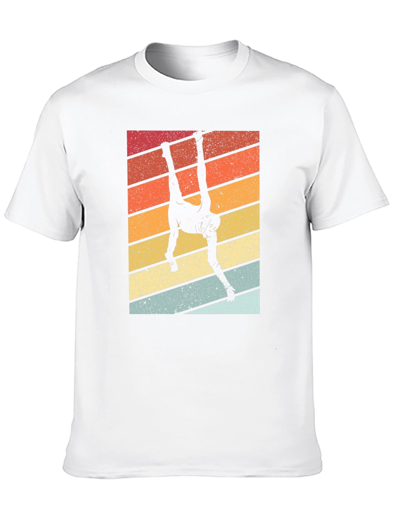 Black Retro Gibbon T-Shirt - Vintage Style Ape Tee view 10