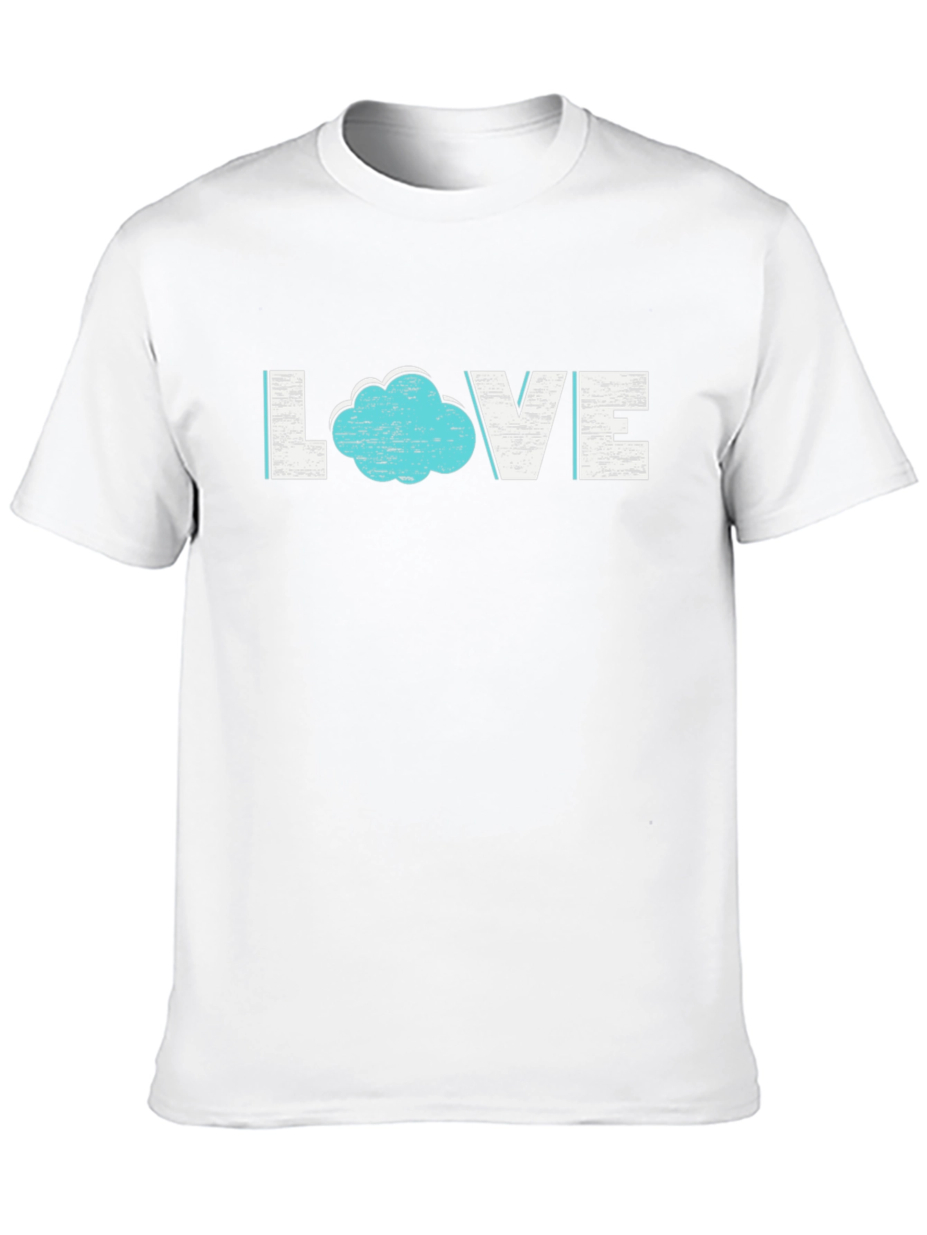 Black Cloud Love T-Shirt - Stylish Graphic Tee view 10