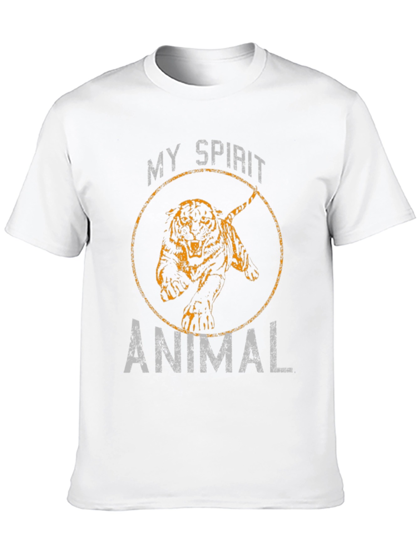 Black My Spirit Animal Tiger Graphic Tee view 10