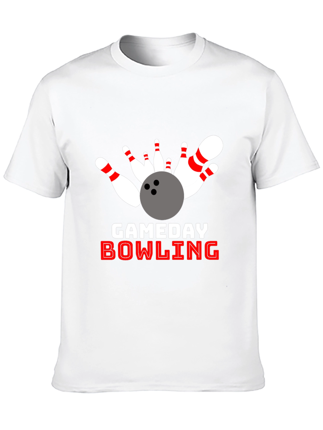 Black Gameday Bowling Graphic T-Shirt view 10