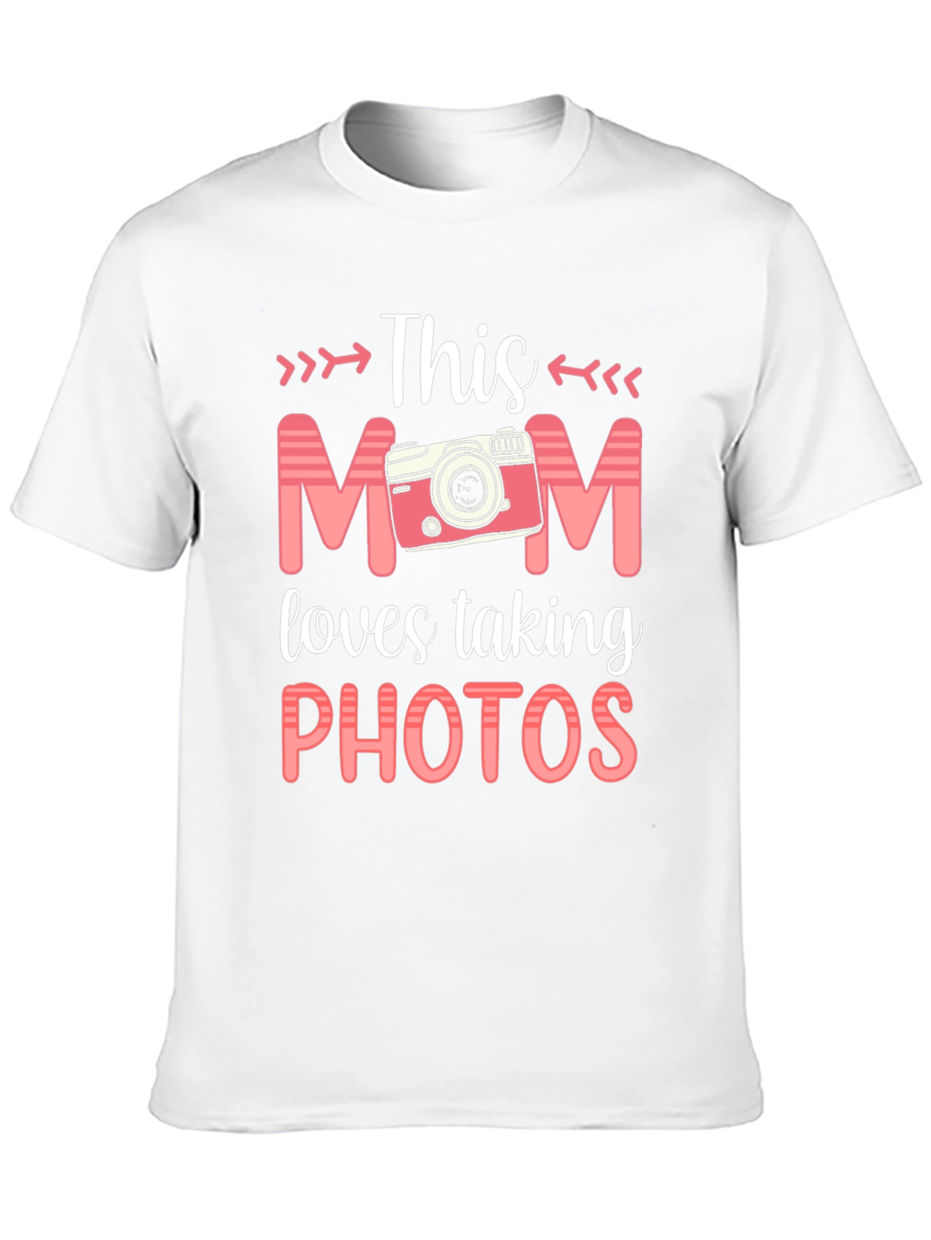Black This Mom Loves Taking Photos T-Shirt - Camera Design view 10