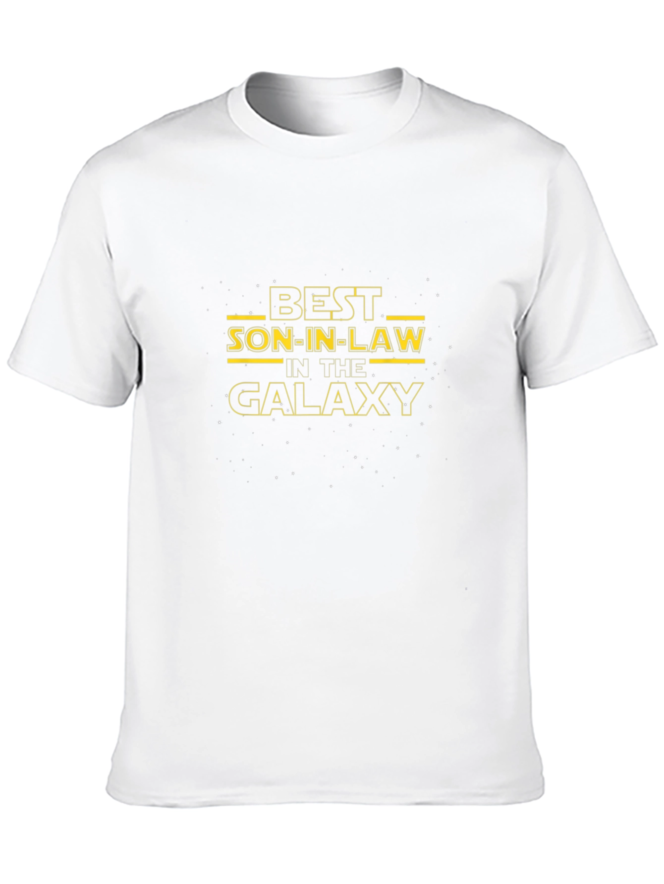 Black Best Son-in-Law in the Galaxy T-Shirt - Black view 10