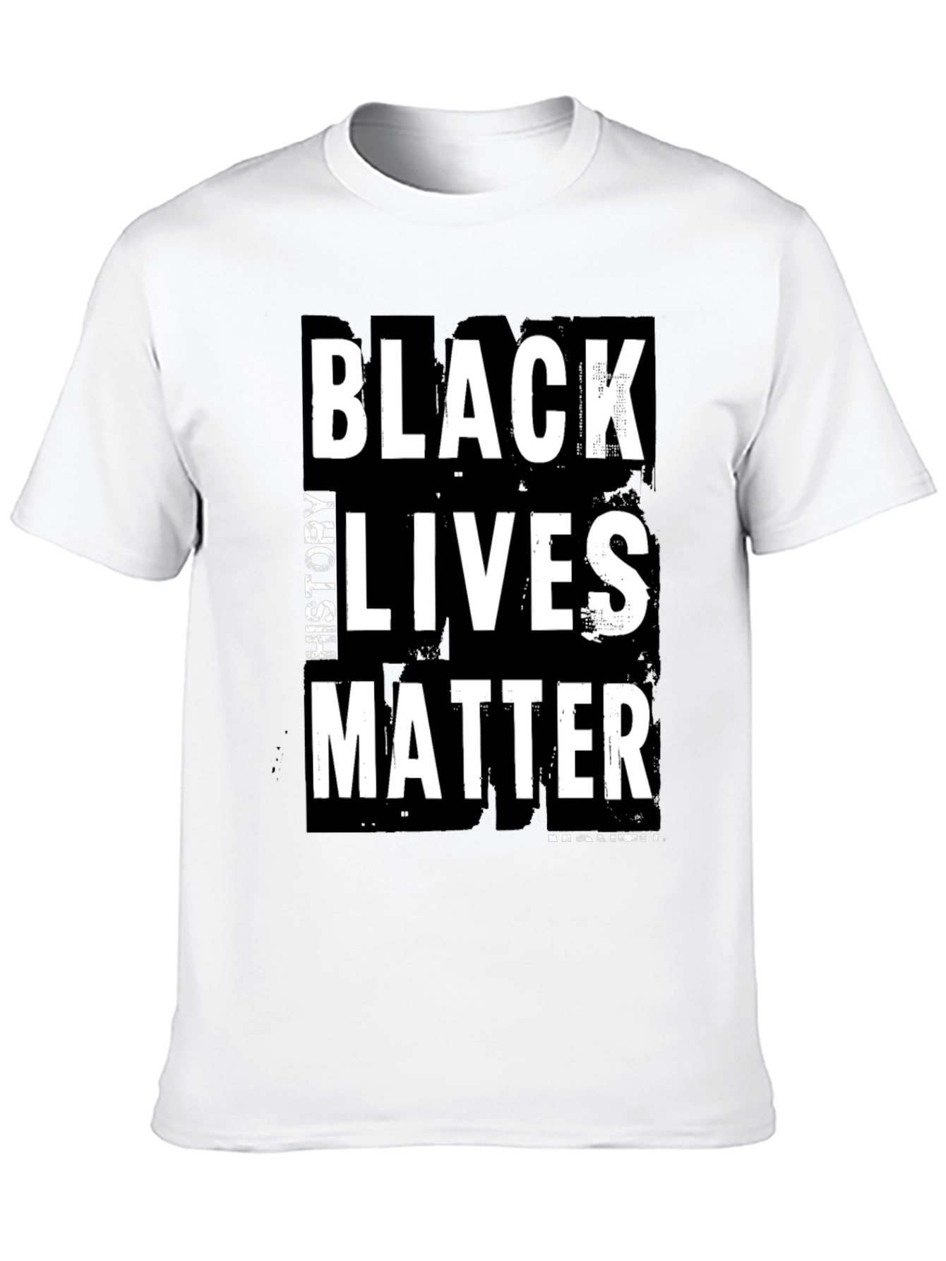 Black Black History Lives Matter Graphic T-Shirt view 10