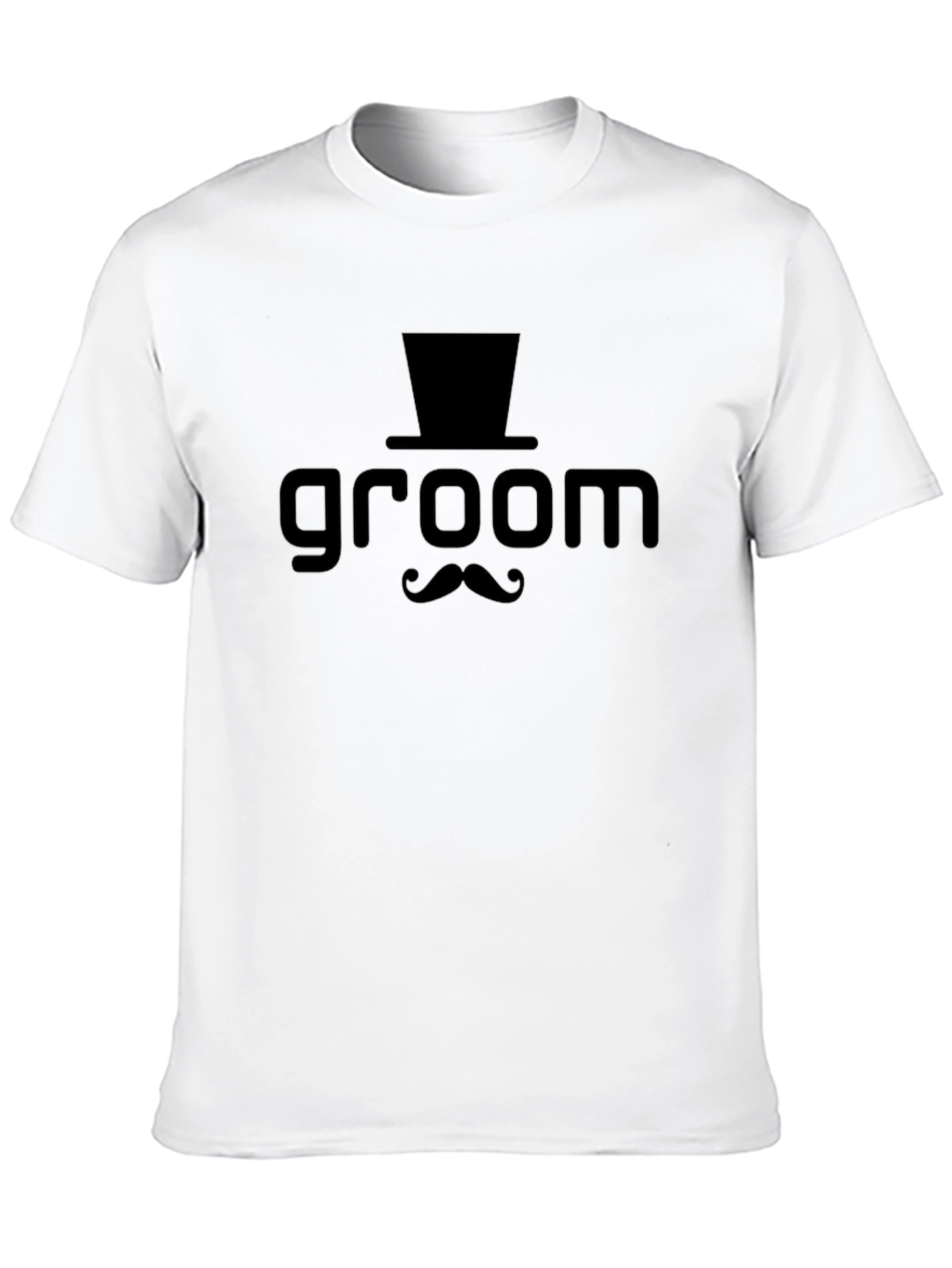 Black Groom T-Shirt - Bachelor Party Wedding Tee view 10
