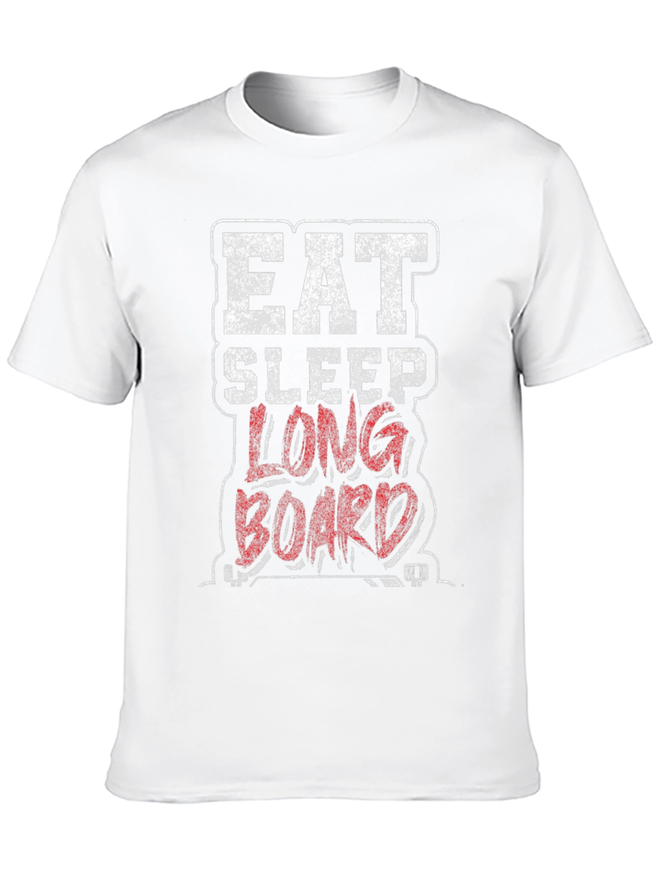 Black Eat Sleep Longboard Graphic Tee view 10