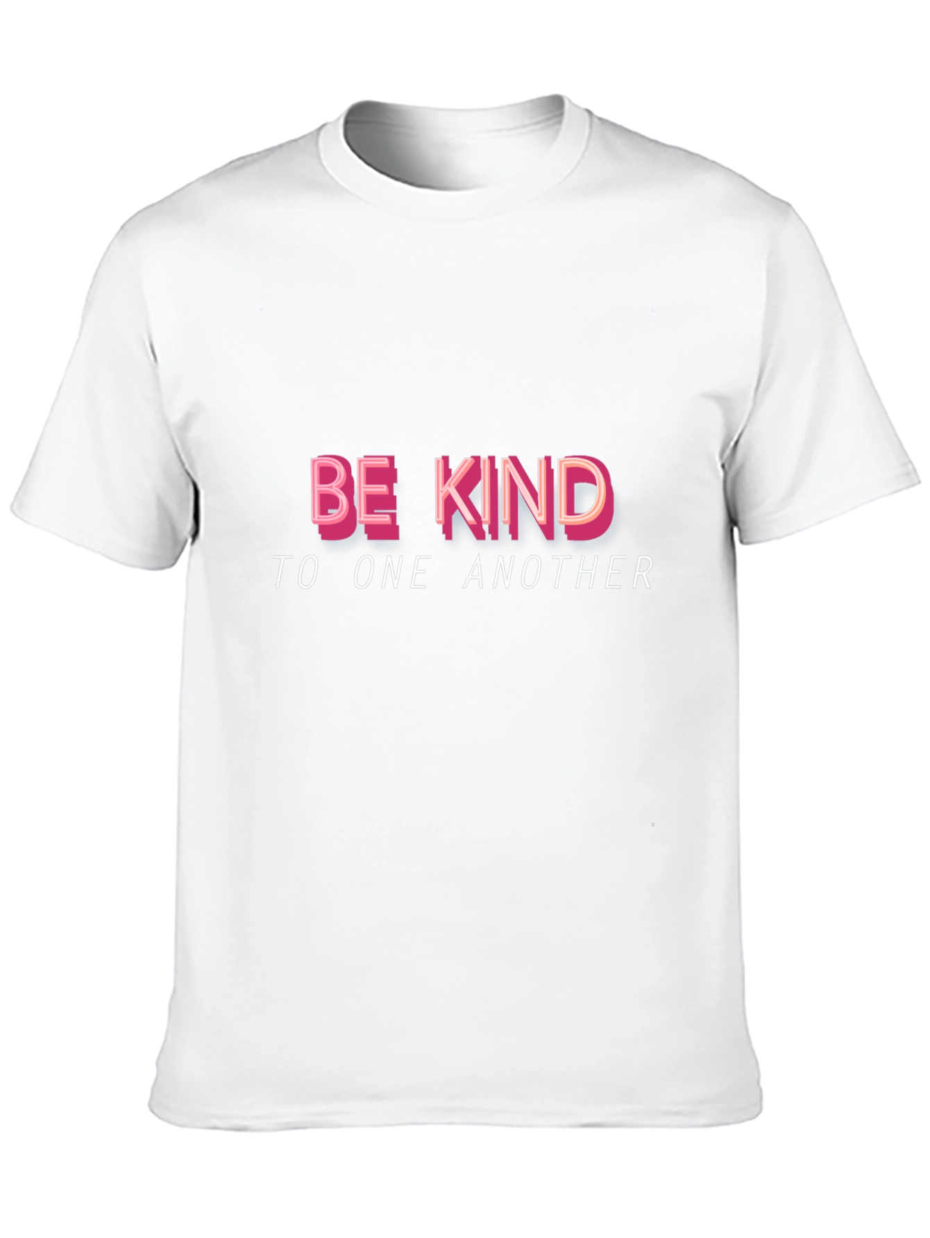 Black Be Kind T-Shirt - Soft Cotton Blend, Positive Message Tee view 10