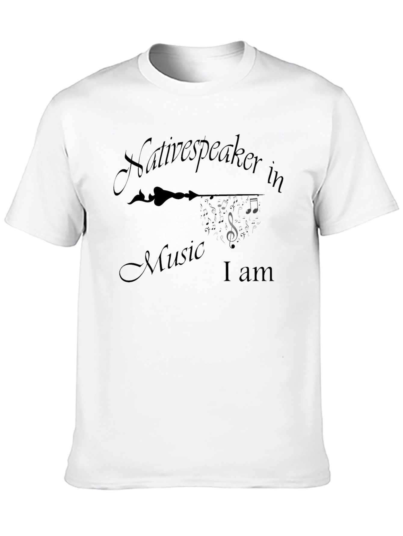 Black Native Speaker In Music Tee view 10