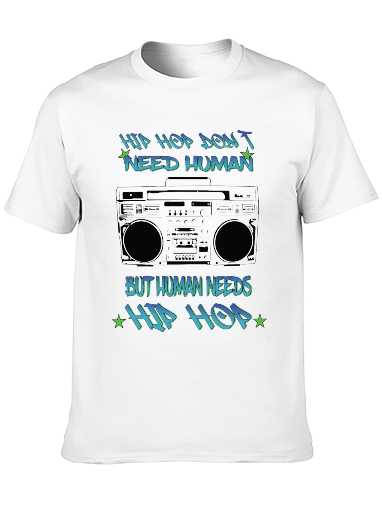 Black Hip Hop Music Lover Graphic Tee view 10