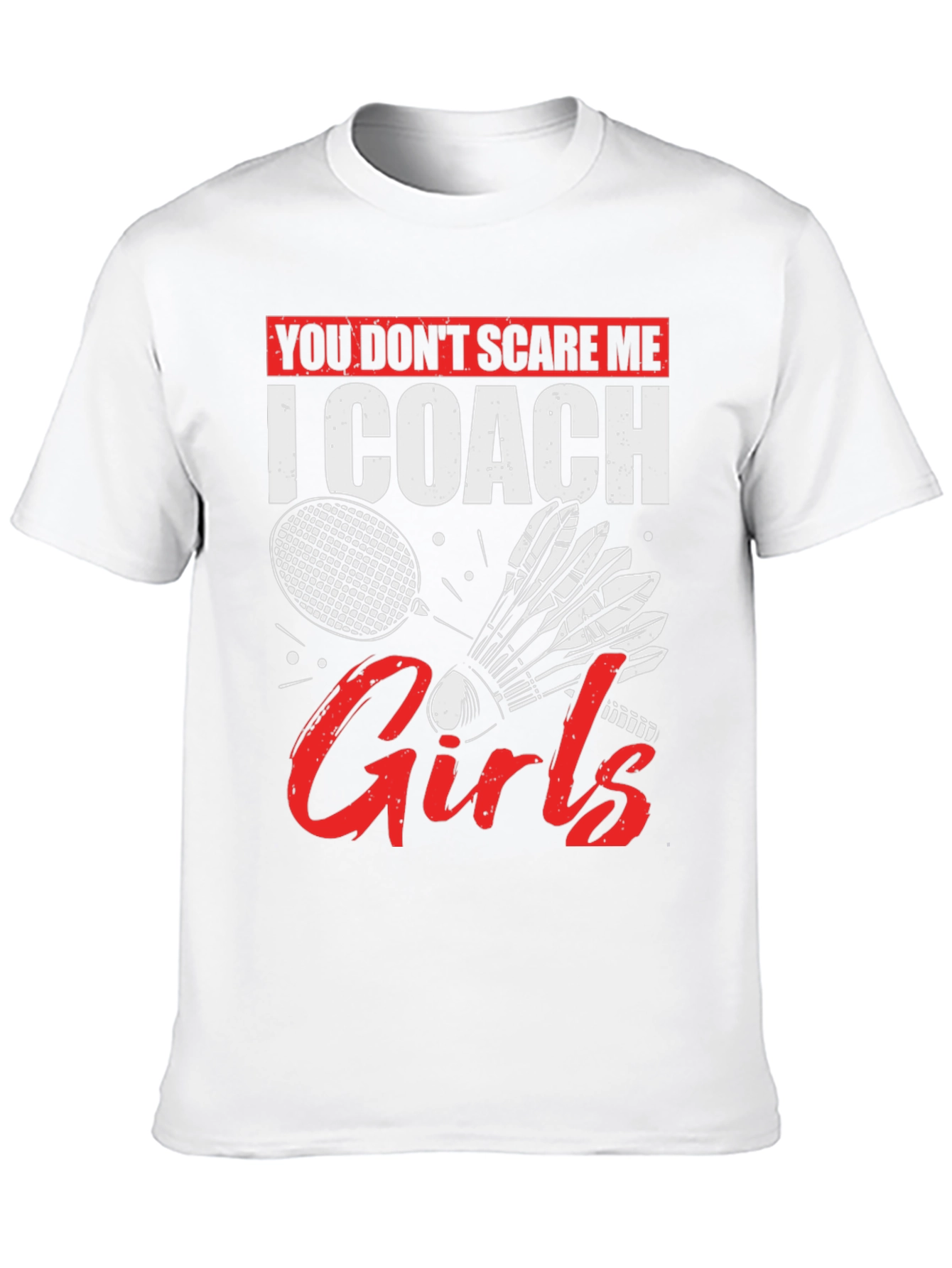 Black I Coach Girls Badminton T-Shirt view 10