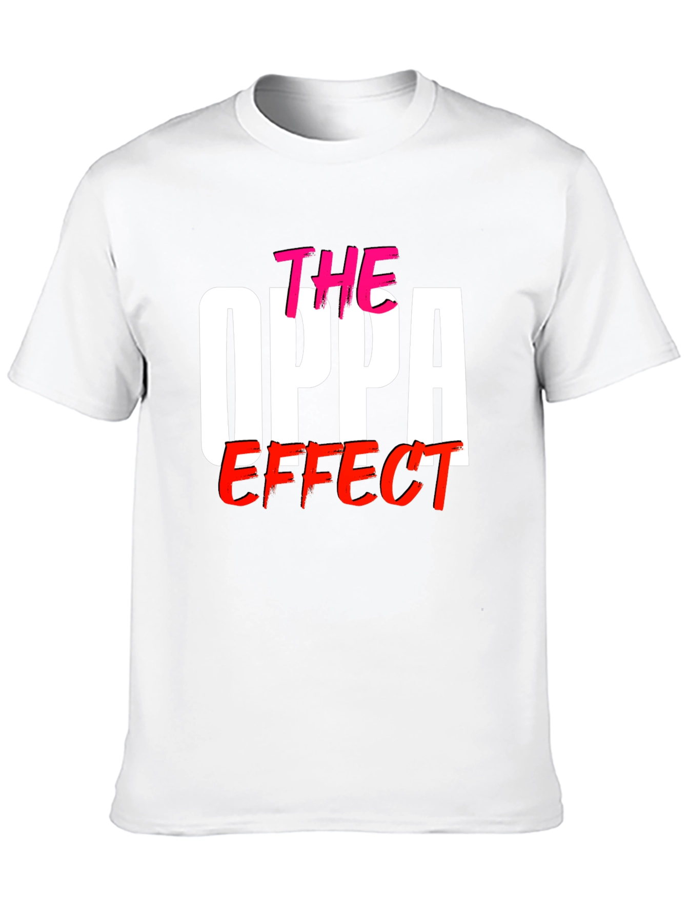 Black The Oppa Effect Graphic T-Shirt view 10