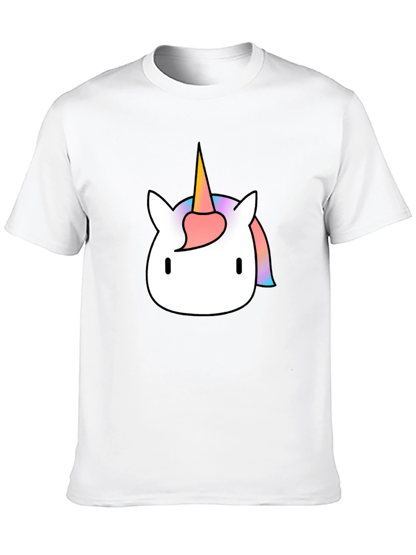 Black Unicorn Graphic Tee - Black Cotton Comfort view 10