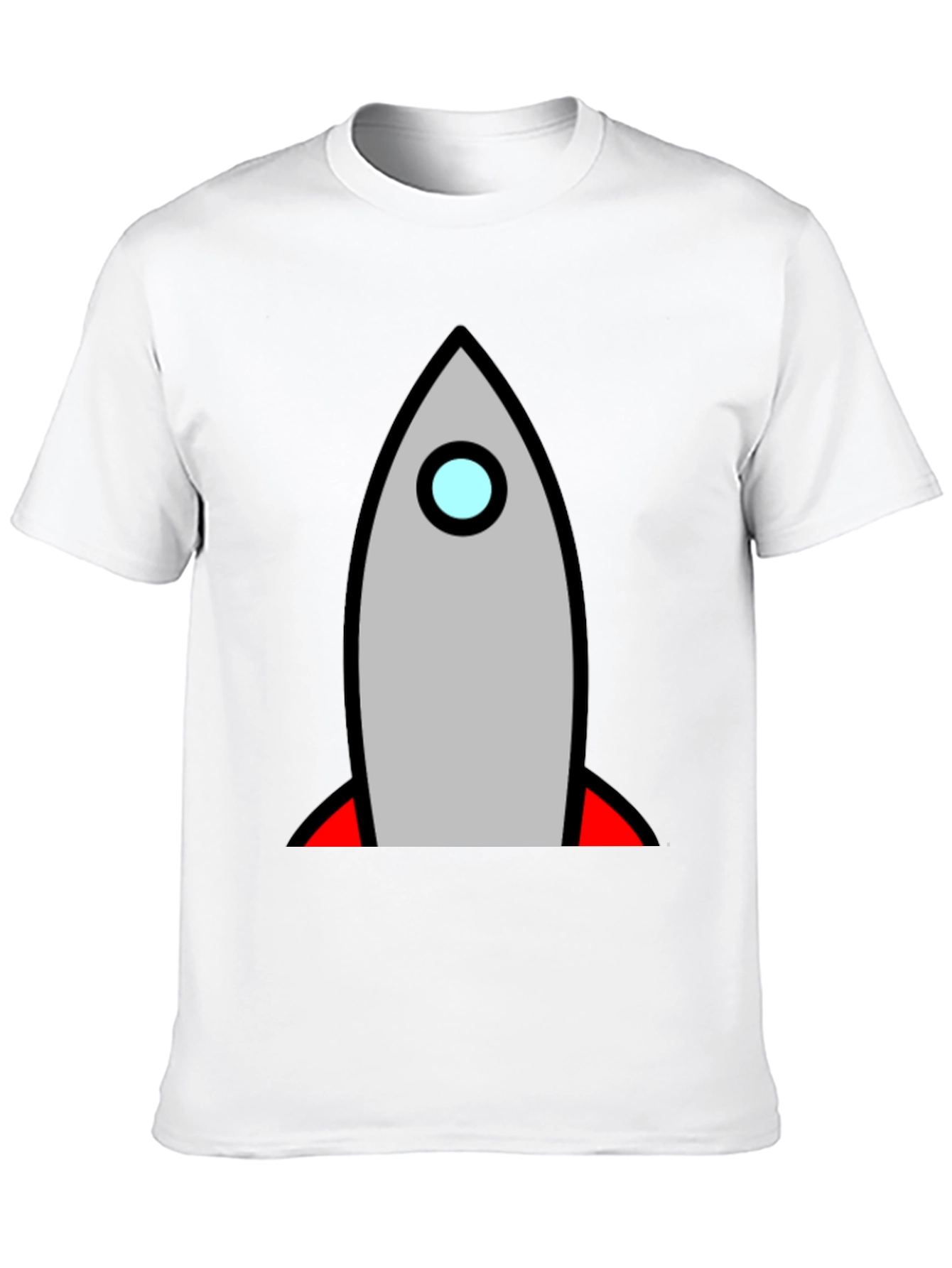 Black Rocket T-Shirt - Blast Off in Style! view 10