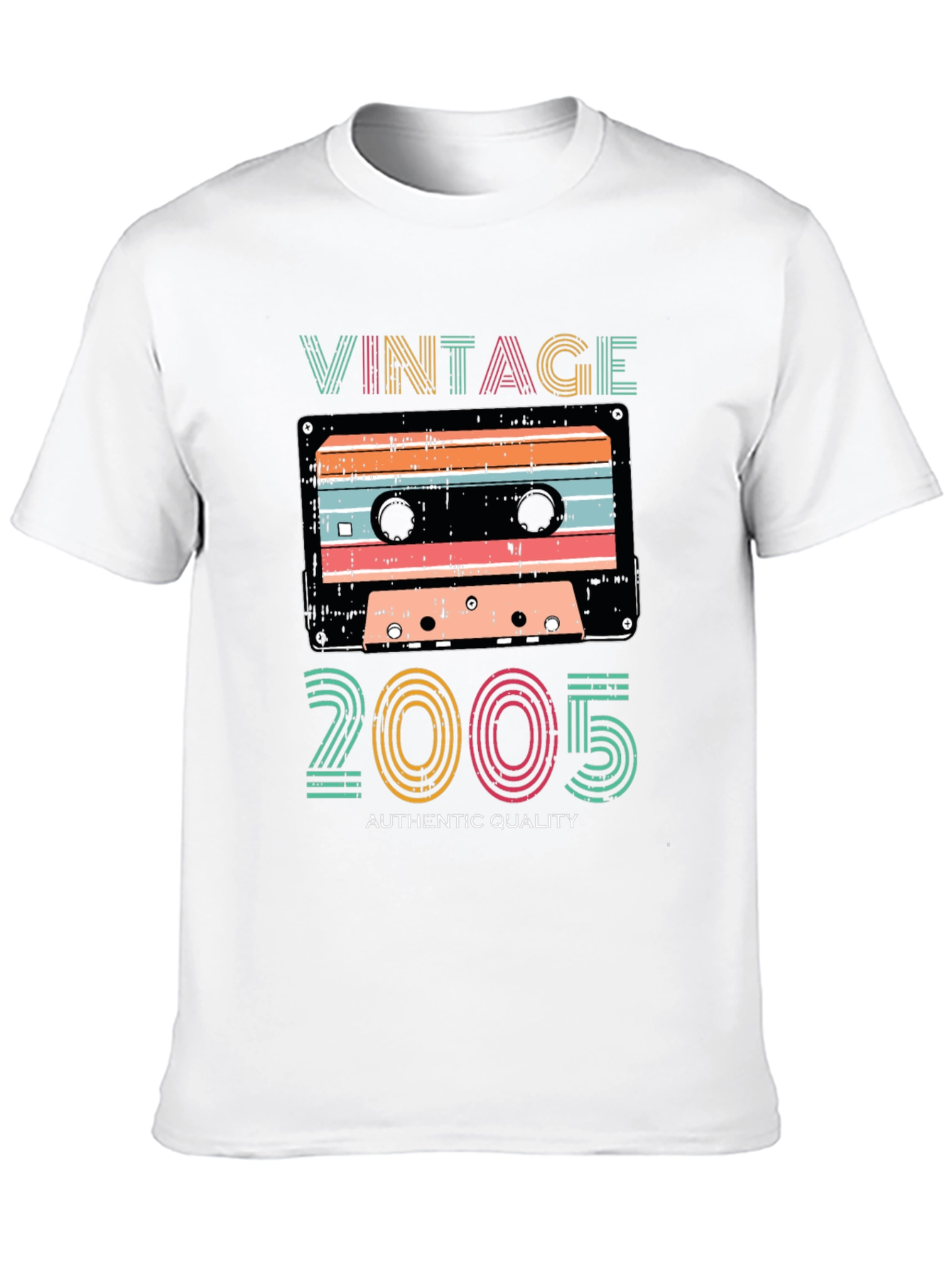 Black Vintage 2005 Cassette Tape T-Shirt view 10