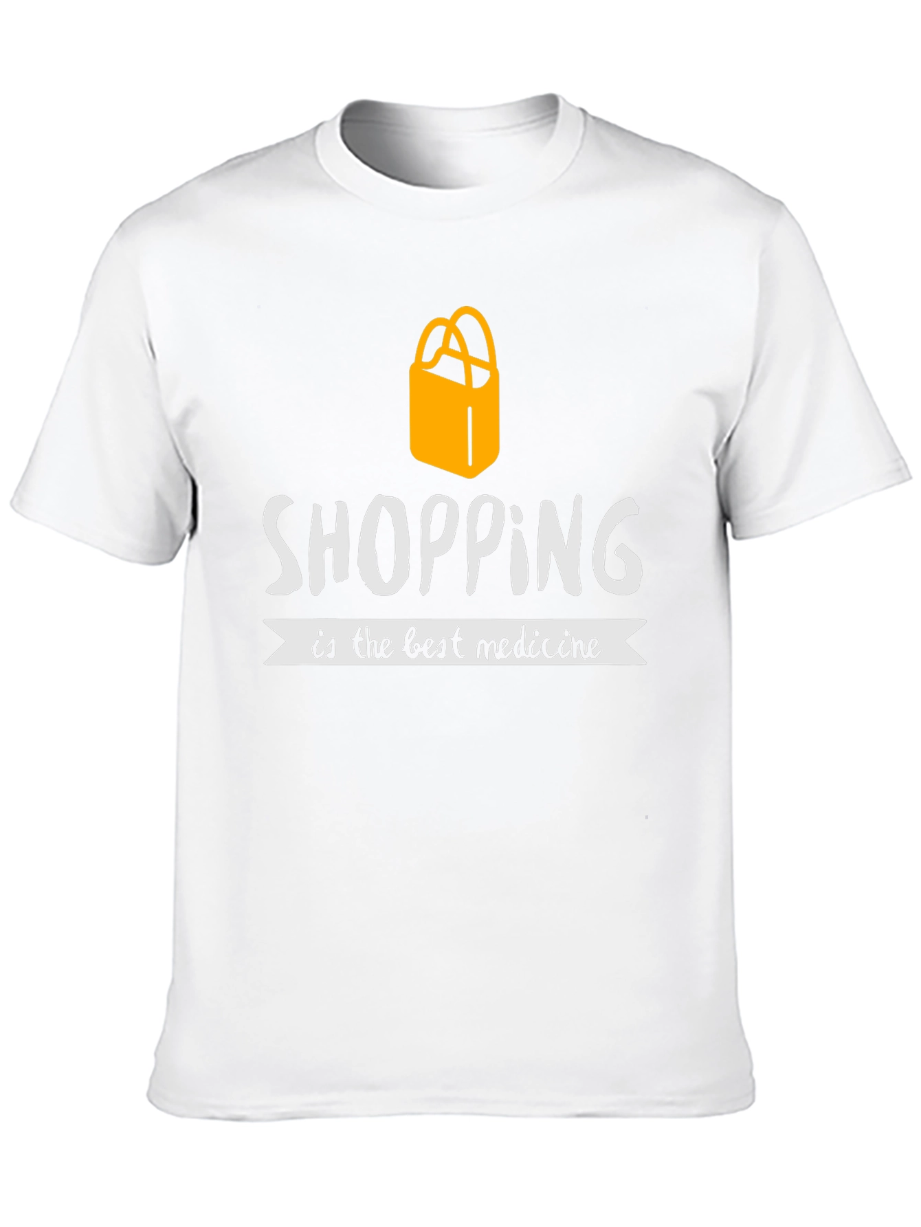 Black Shopping is the Best Medicine T-Shirt view 10