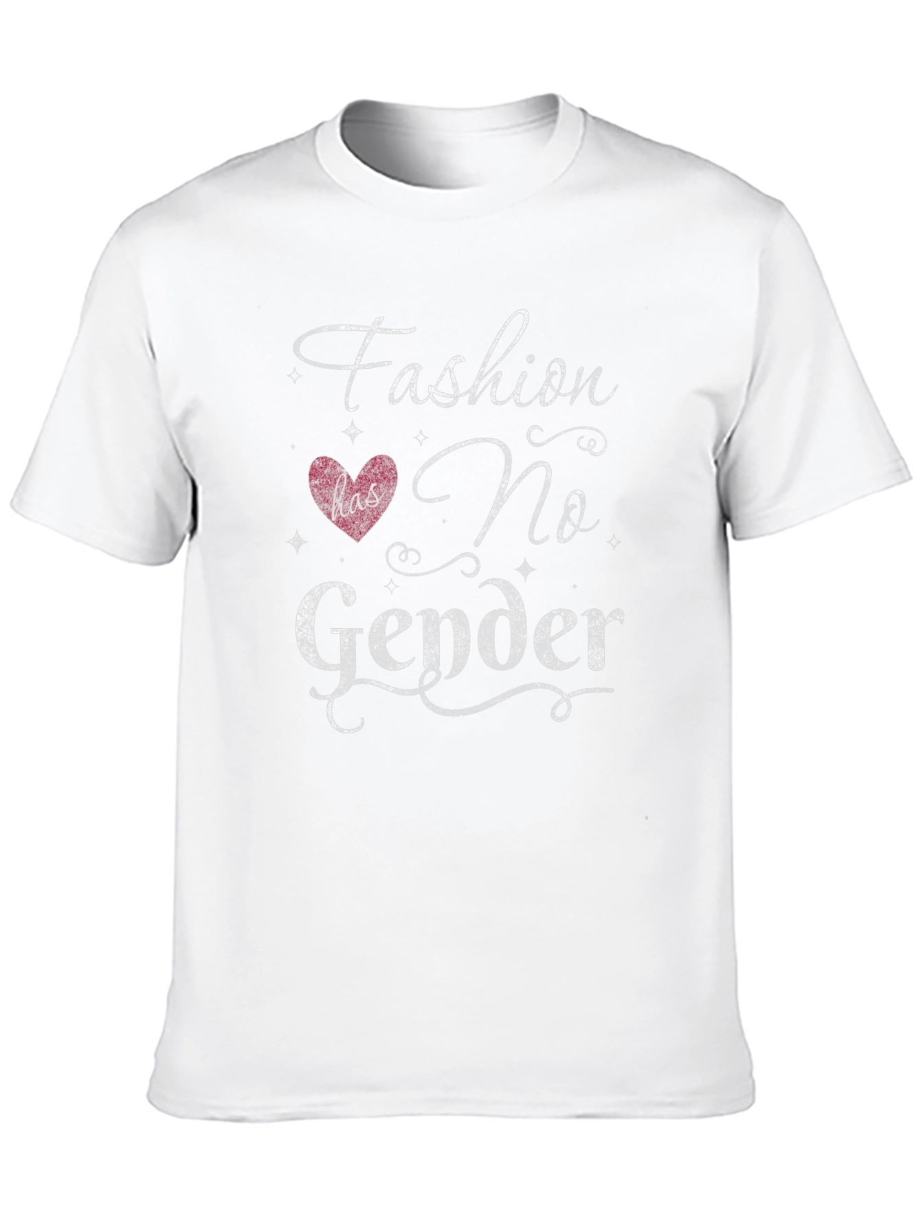 Black Fashion Has No Gender T-Shirt view 10