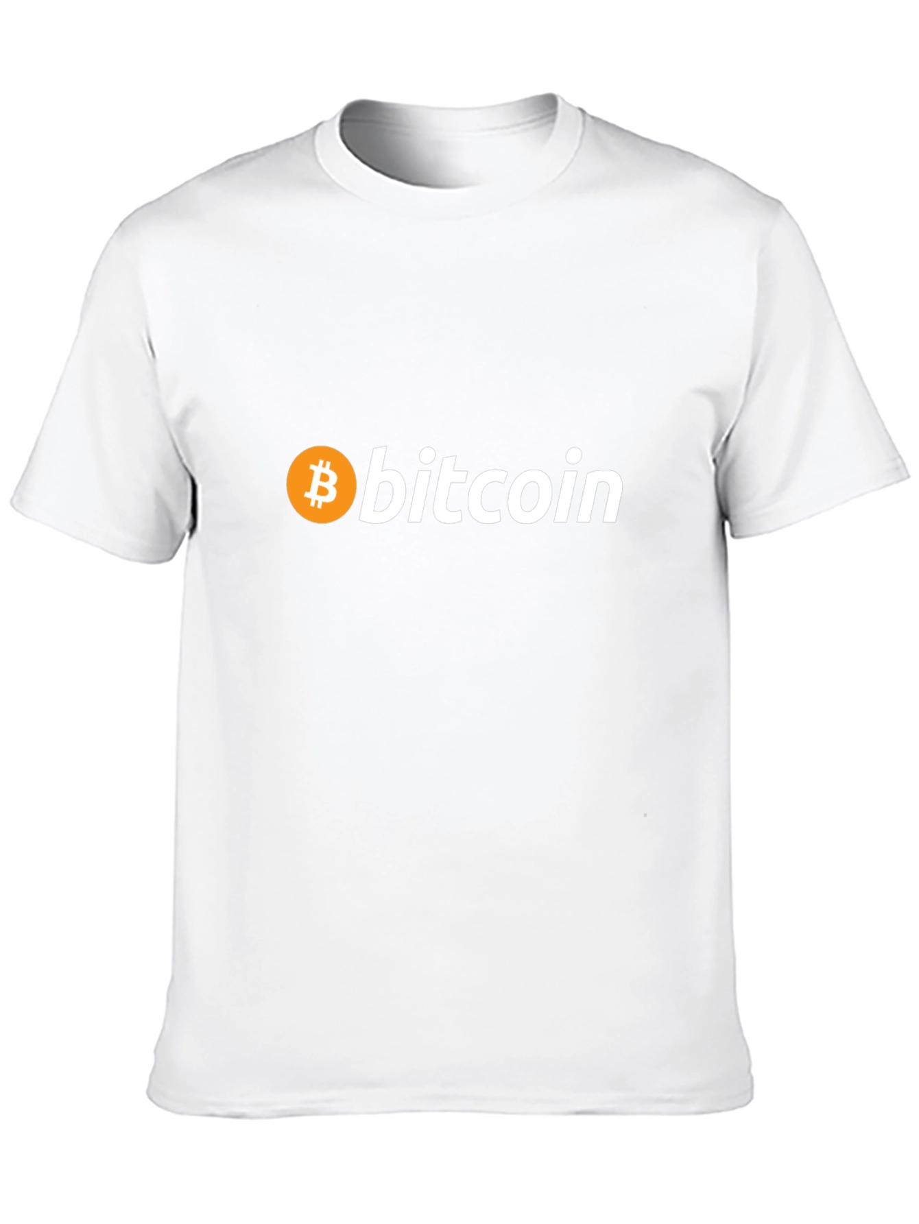 Black Bitcoin Logo Black T-Shirt Crypto Currency Tee view 10