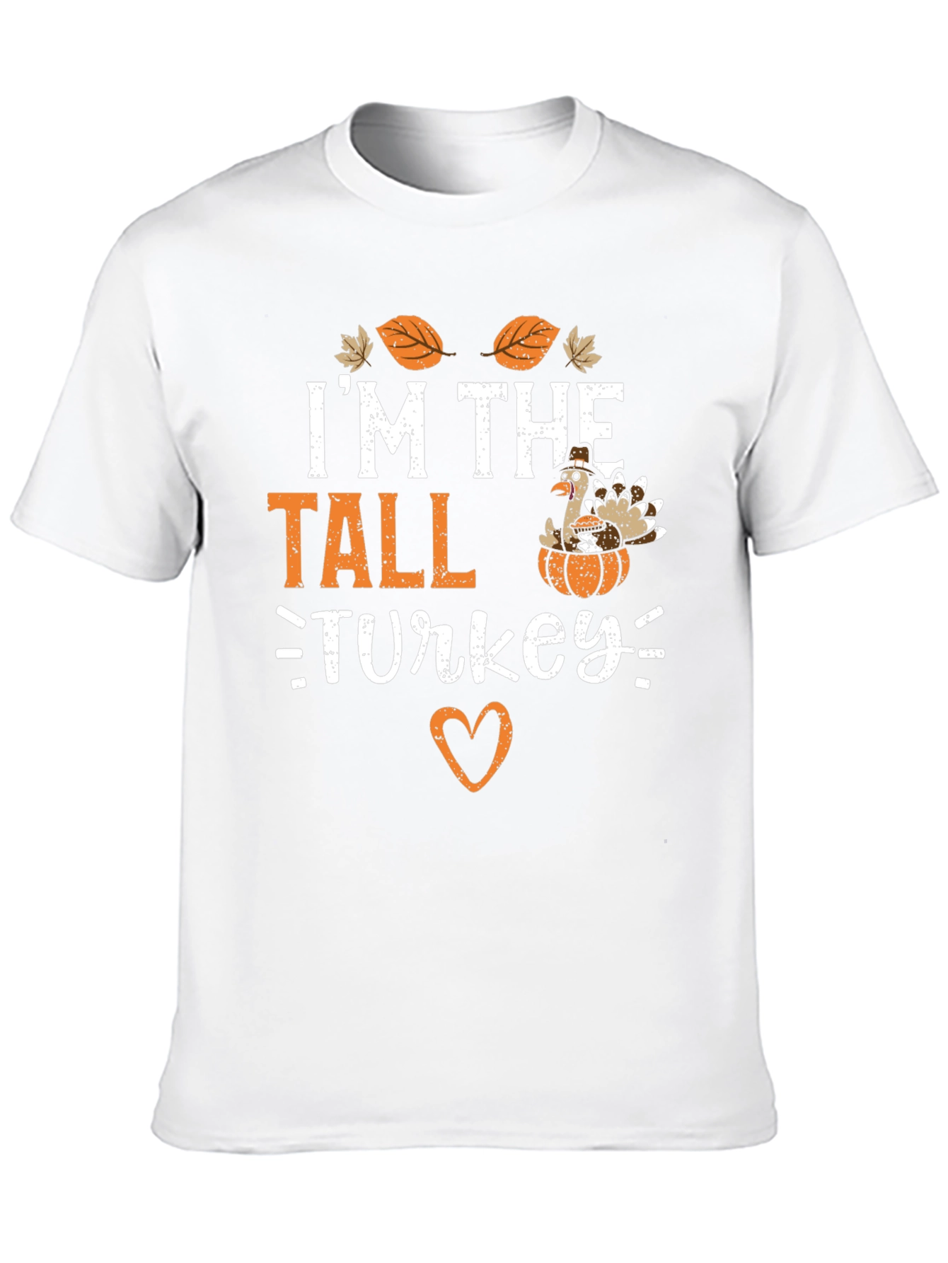 Black I'm The Tall Turkey Thanksgiving T-Shirt view 10