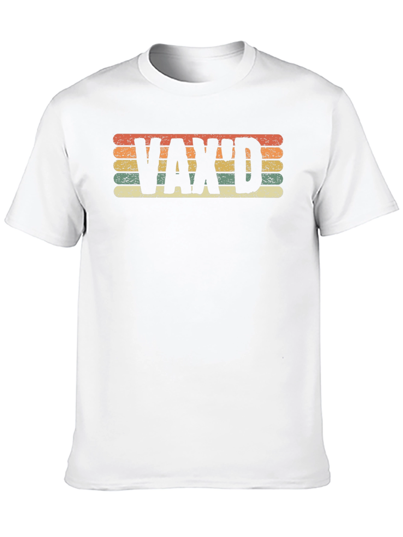 Black Vax'd Graphic T-Shirt - Retro Style Vaccinated Tee view 10
