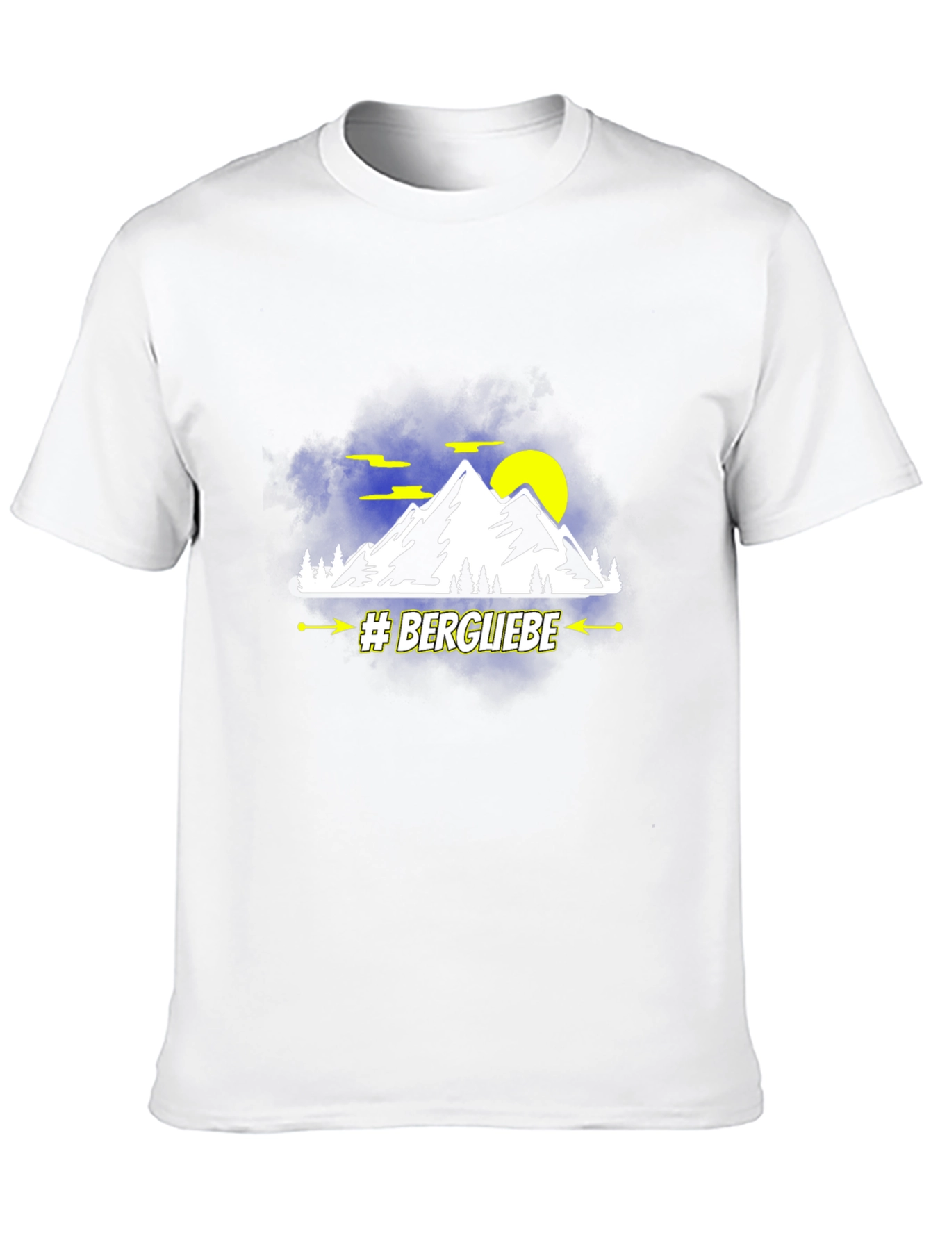 Black Bergliebe Mountain Graphic T-Shirt view 10