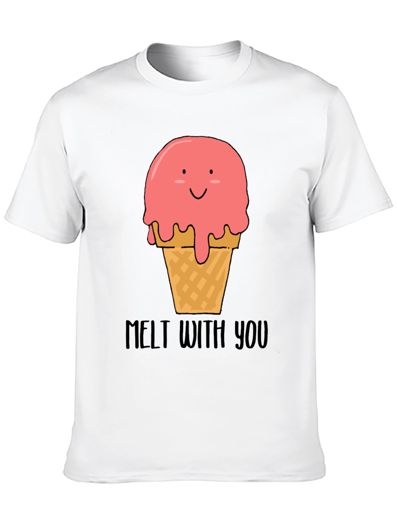 Black Melt With You Ice Cream Graphic Tee view 10