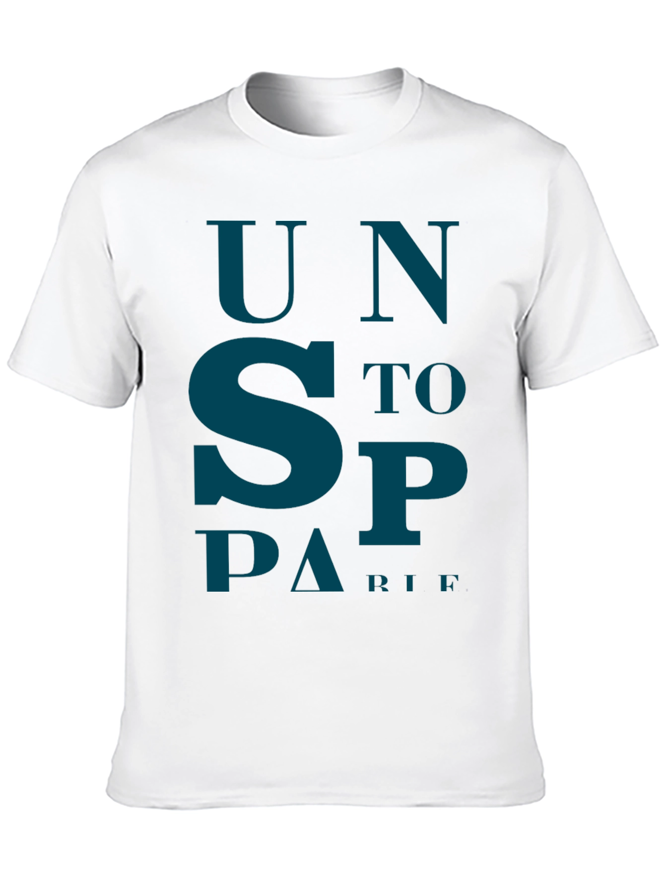 Black Unstoppable Graphic Print Tee - Black view 10