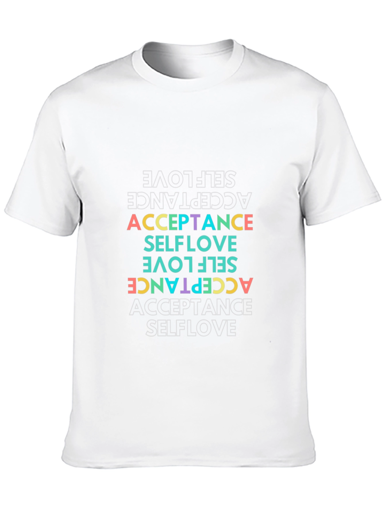 Black Self-Love Acceptance Graphic Tee view 10