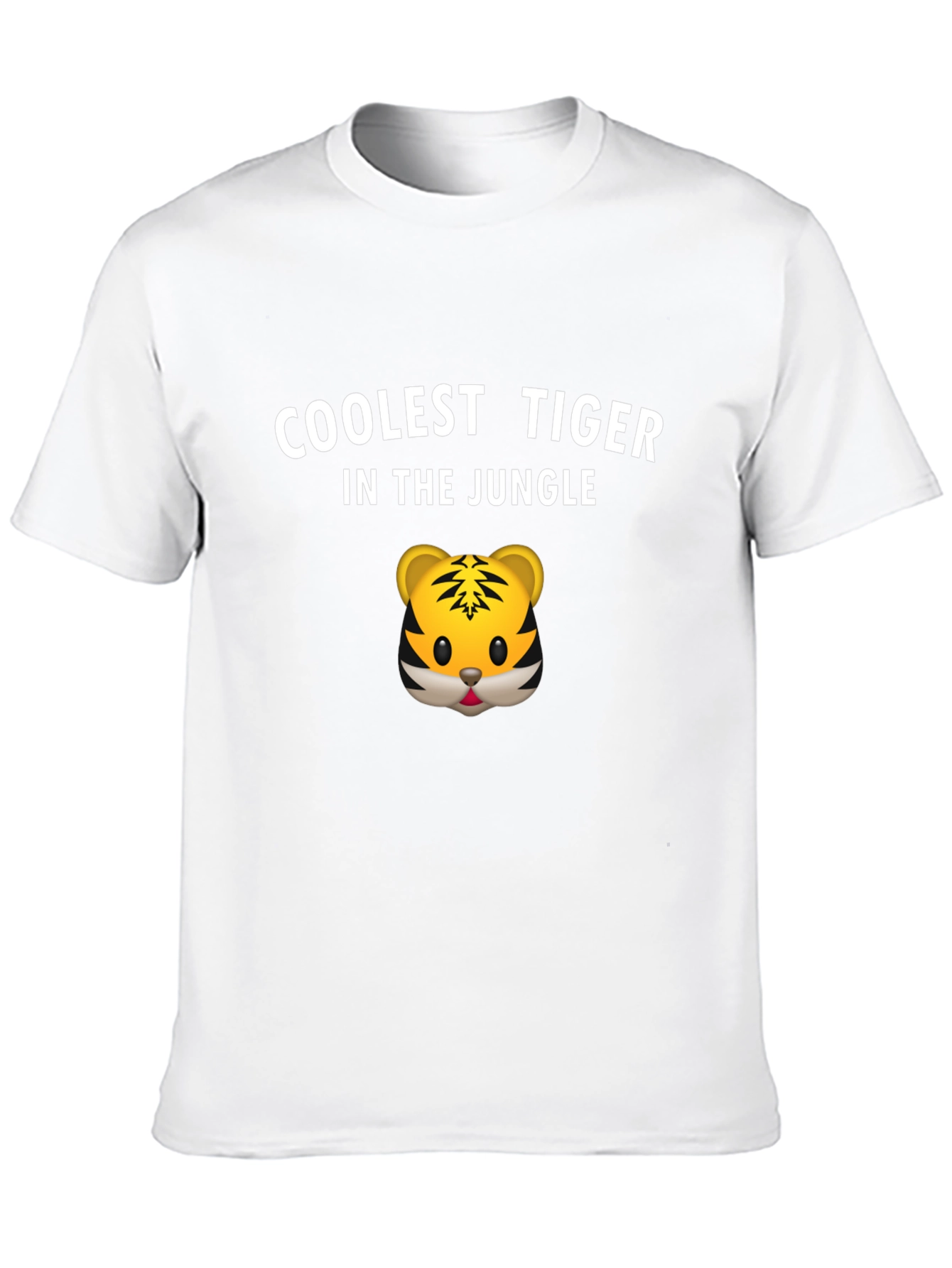 Black Coolest Tiger in the Jungle T-Shirt view 10