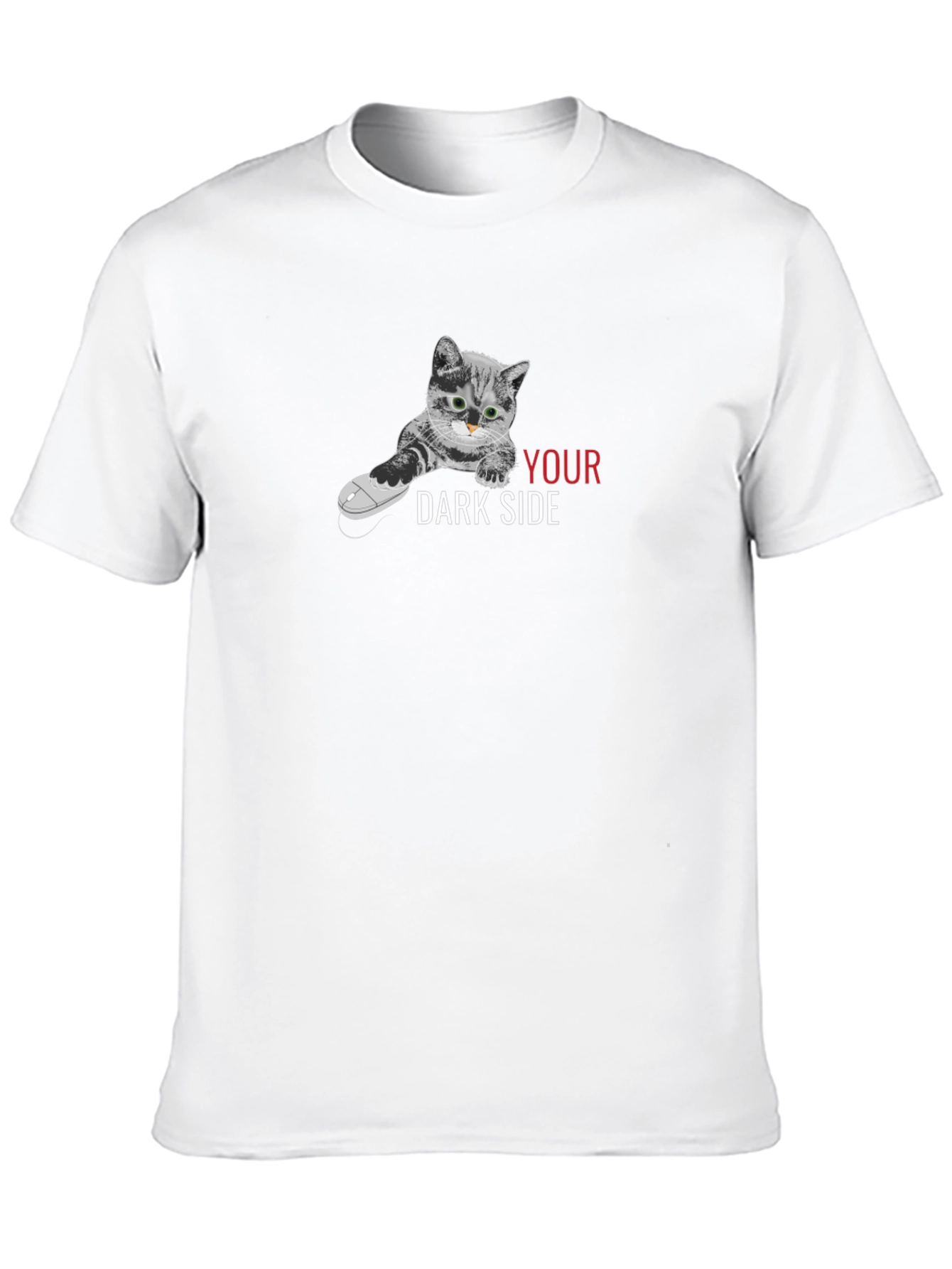 Black Cat Your Dark Side Graphic T-Shirt view 10