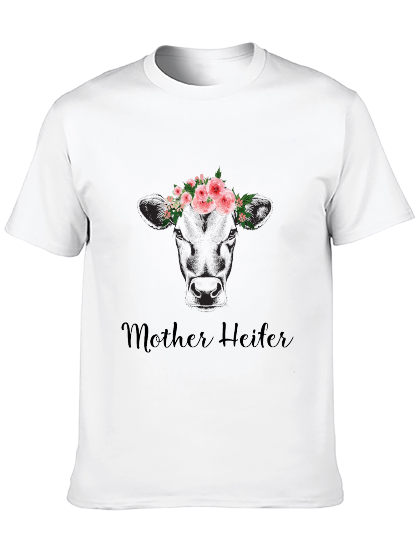 Mother Heifer Graphic T-Shirt - Black - 10