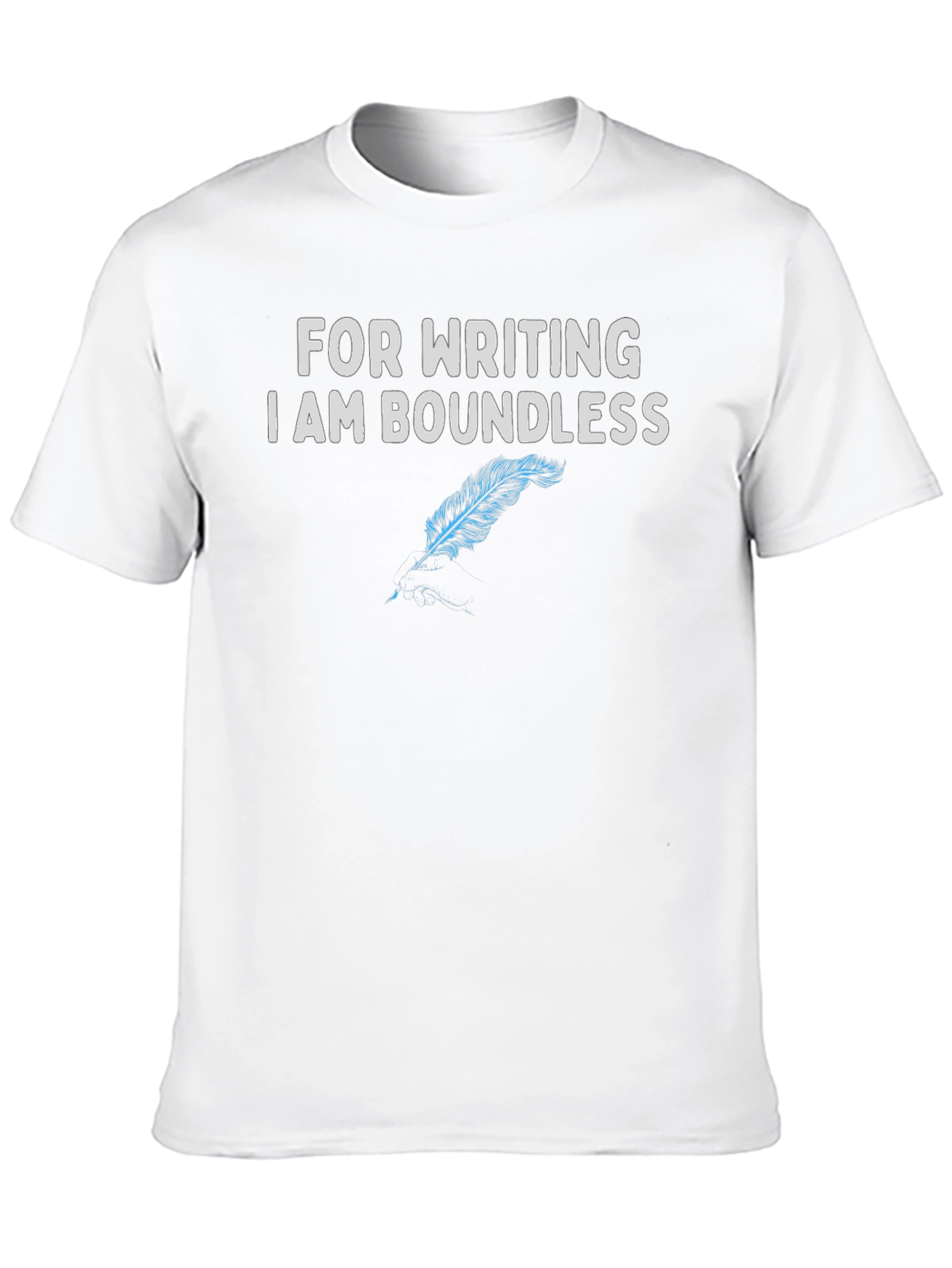 Boundless Writing T-Shirt - Quill Design - 10