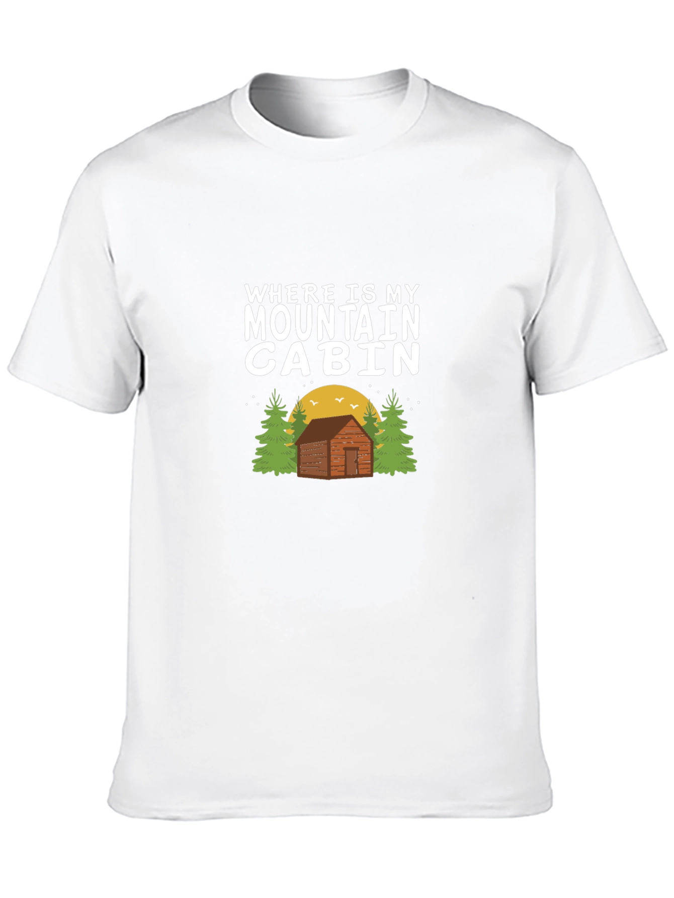 Black Mountain Cabin Graphic Tee view 10