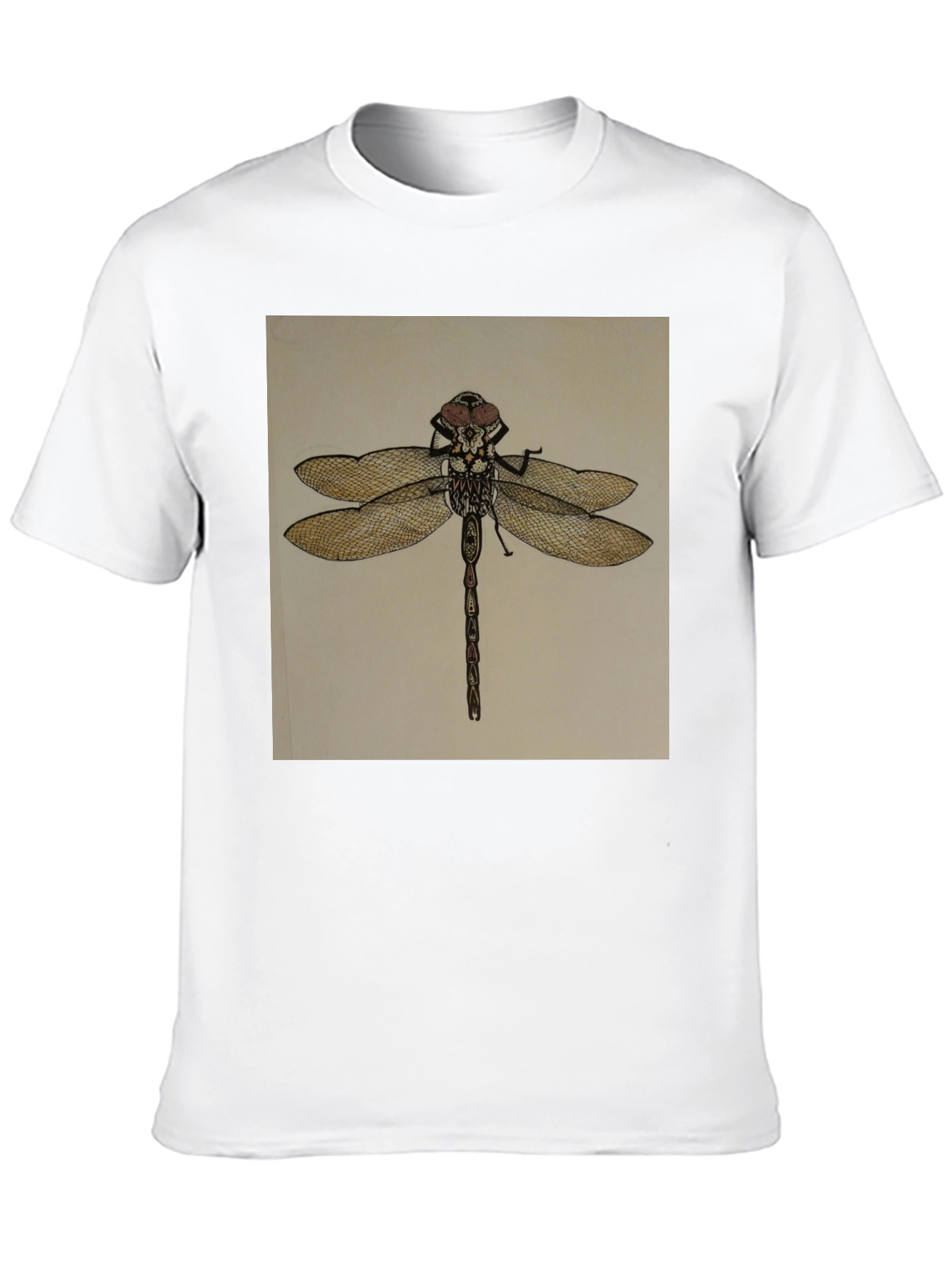 Black Dragonfly Graphic Tee - Unique Insect Design view 10