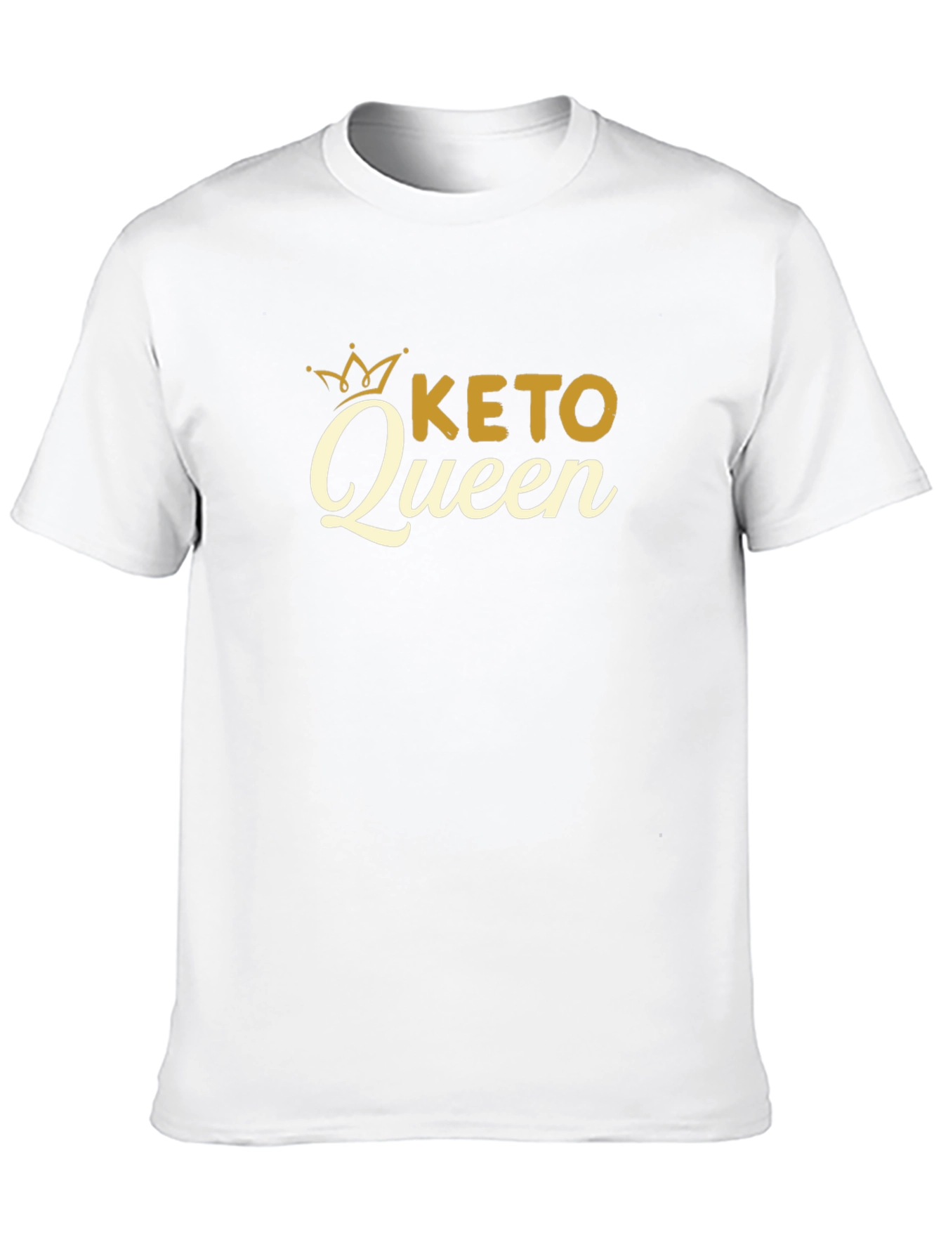 Keto Queen Black T-Shirt - Women's Keto Lifestyle Tee - 10