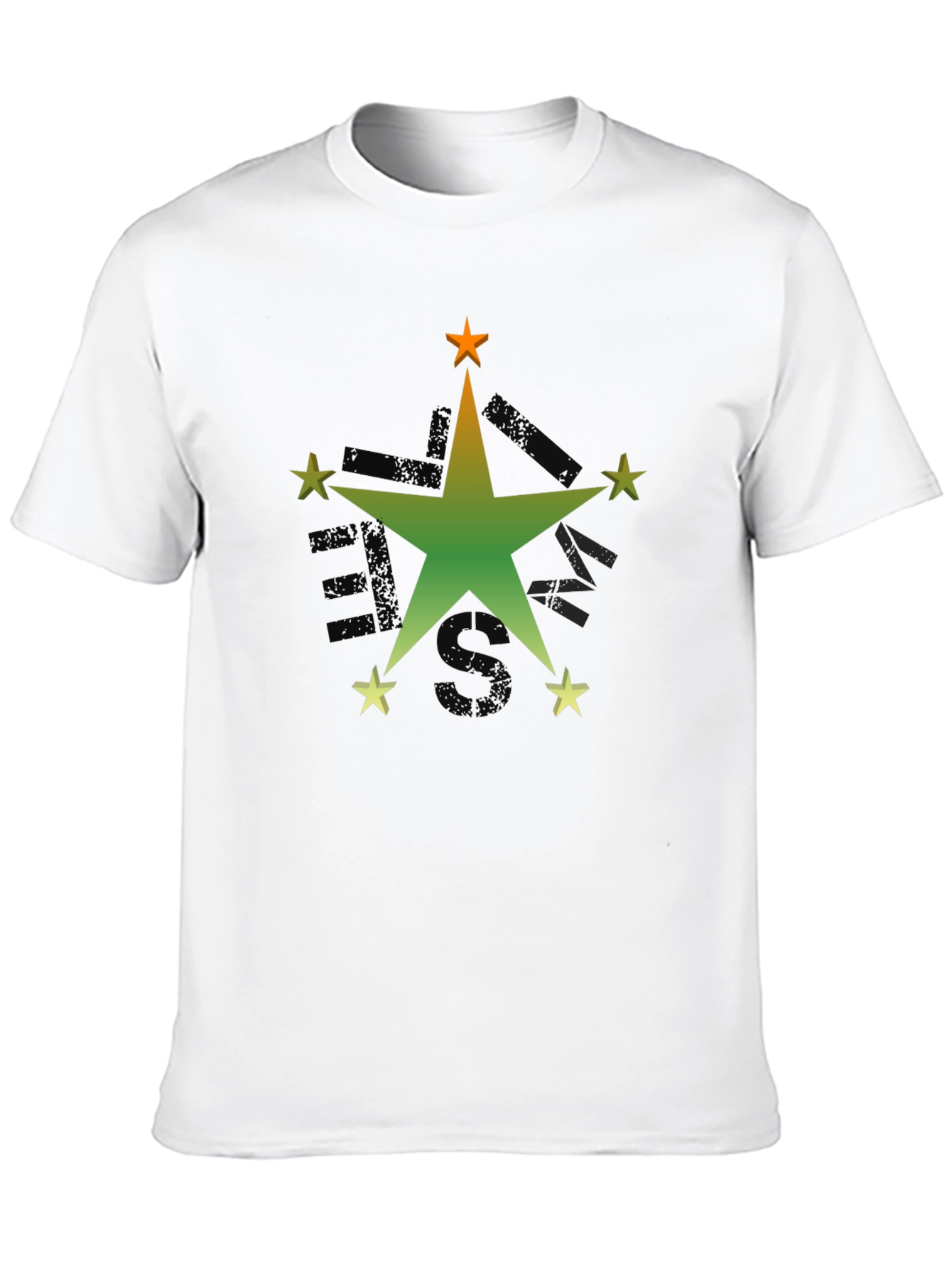 Black Star Graphic Black T-Shirt view 10